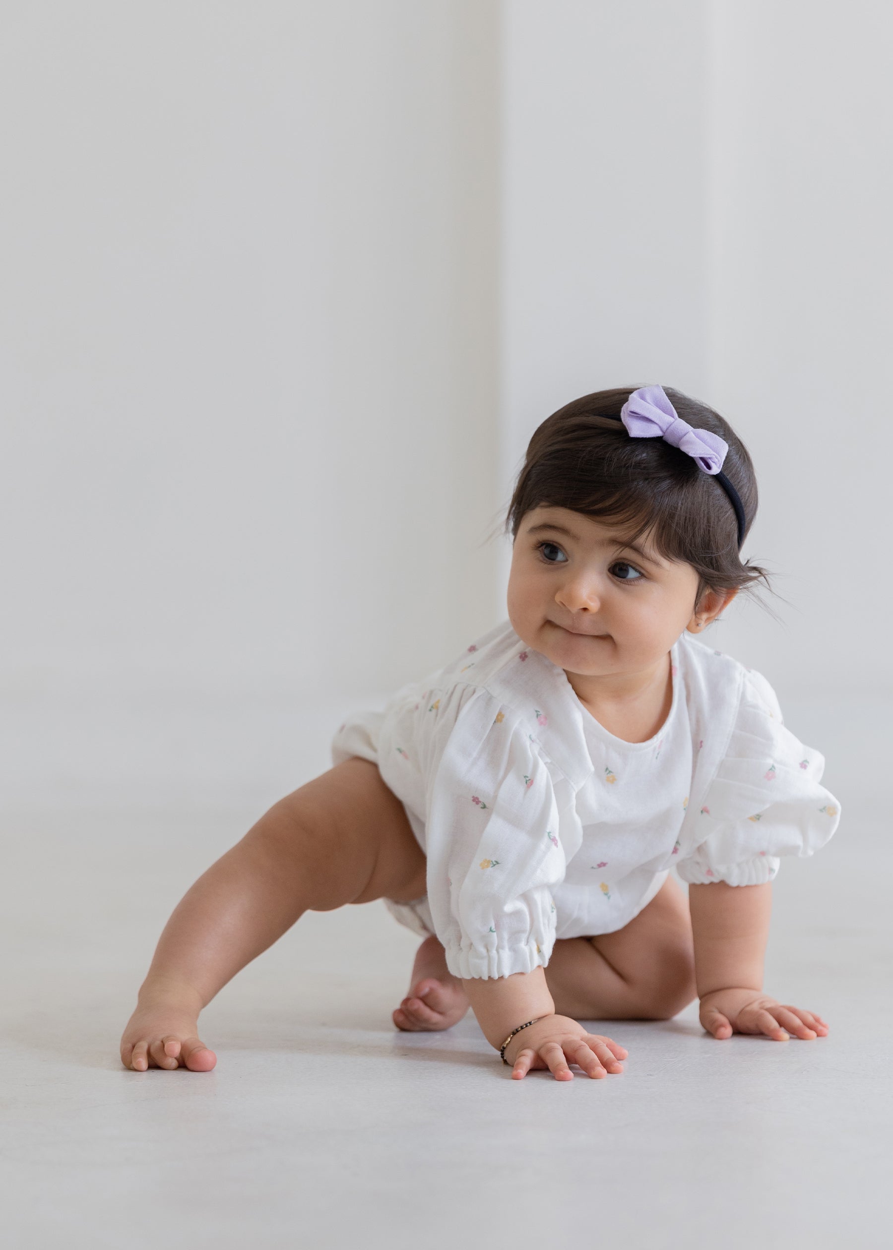 Magic Meadows Puff Sleeve Romper