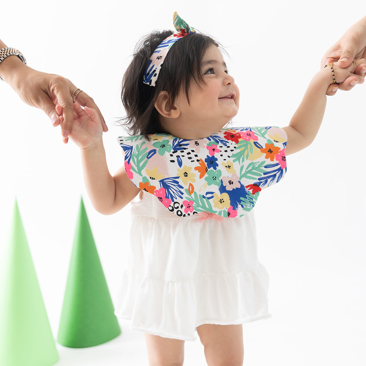 Puddle Jumping 2 Bibs + Bow Set