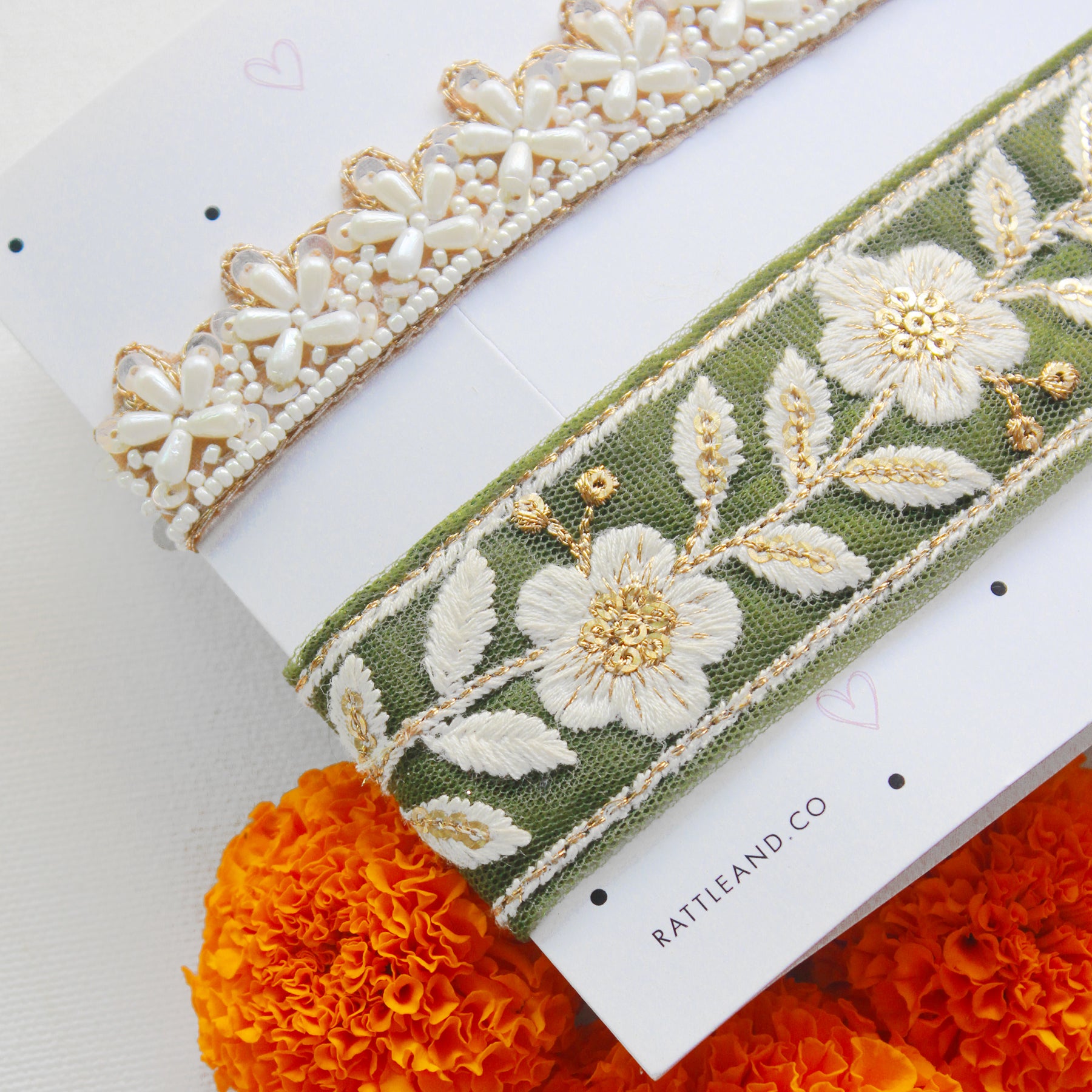 Nargis - Set of 2 Headbands