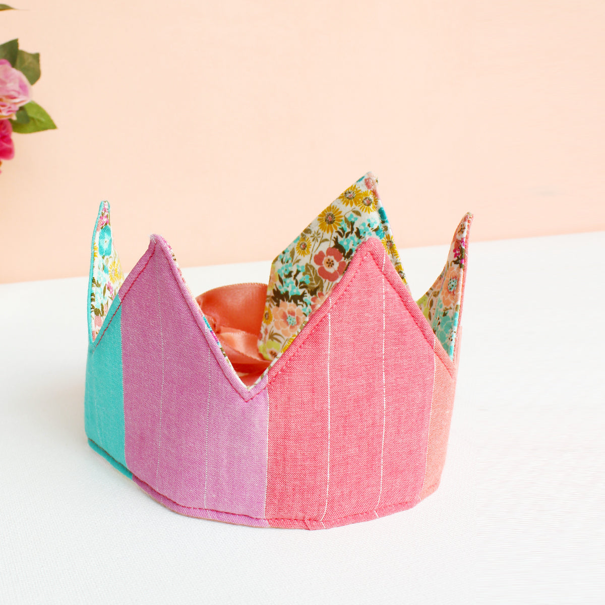 Eat More Cake Reversible Crown