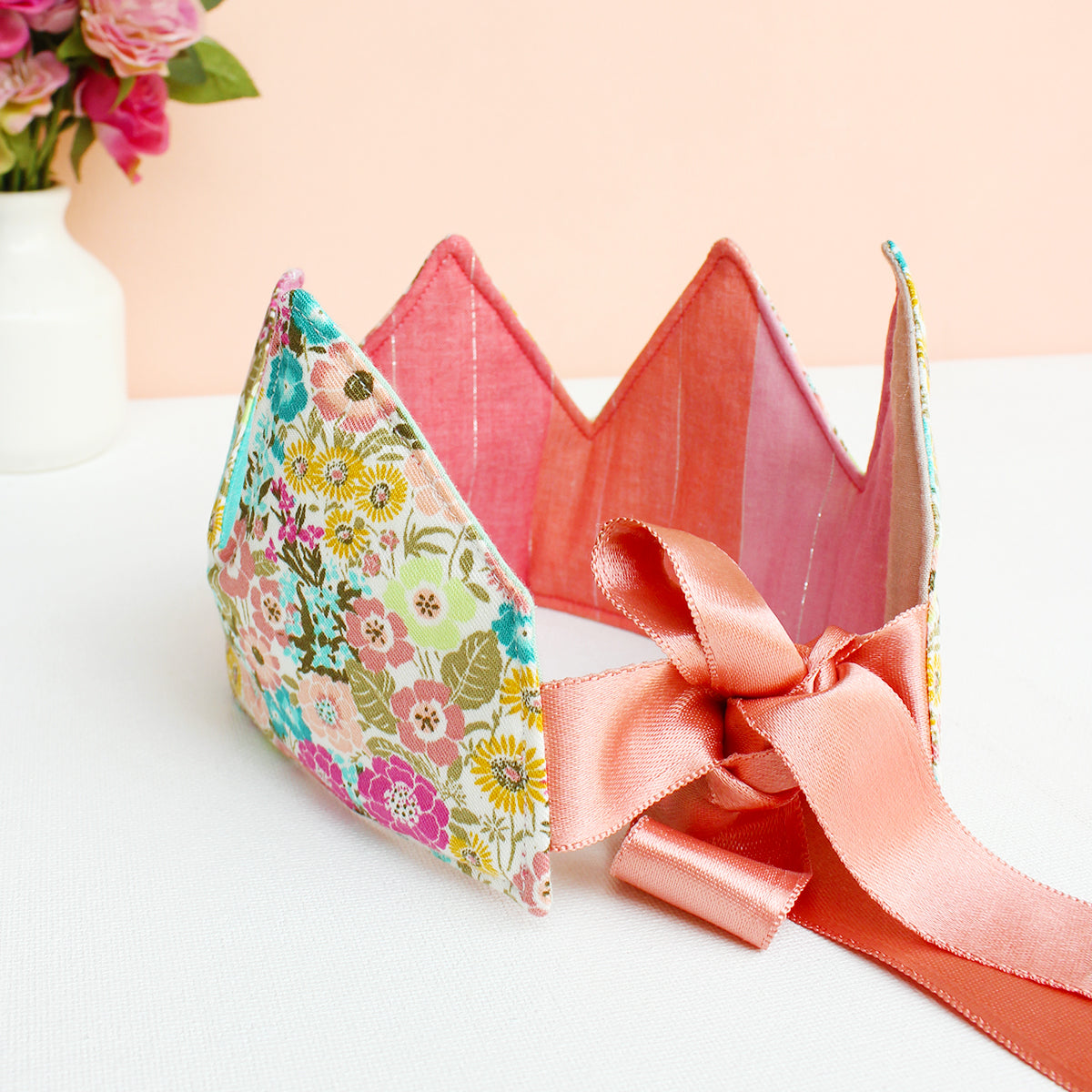Eat More Cake Reversible Crown