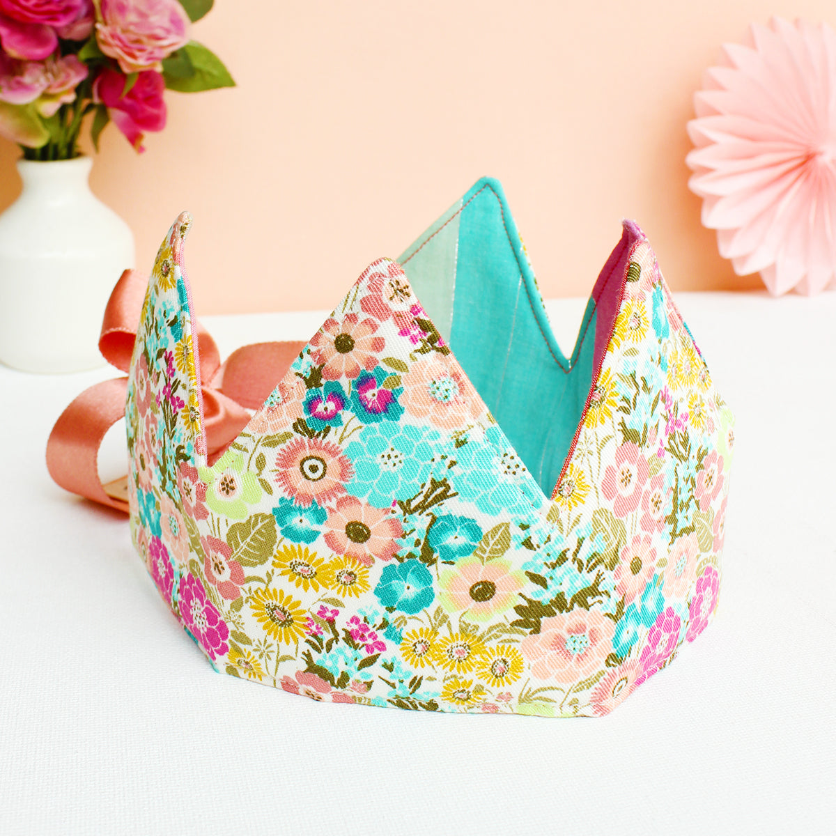 Eat More Cake Reversible Crown
