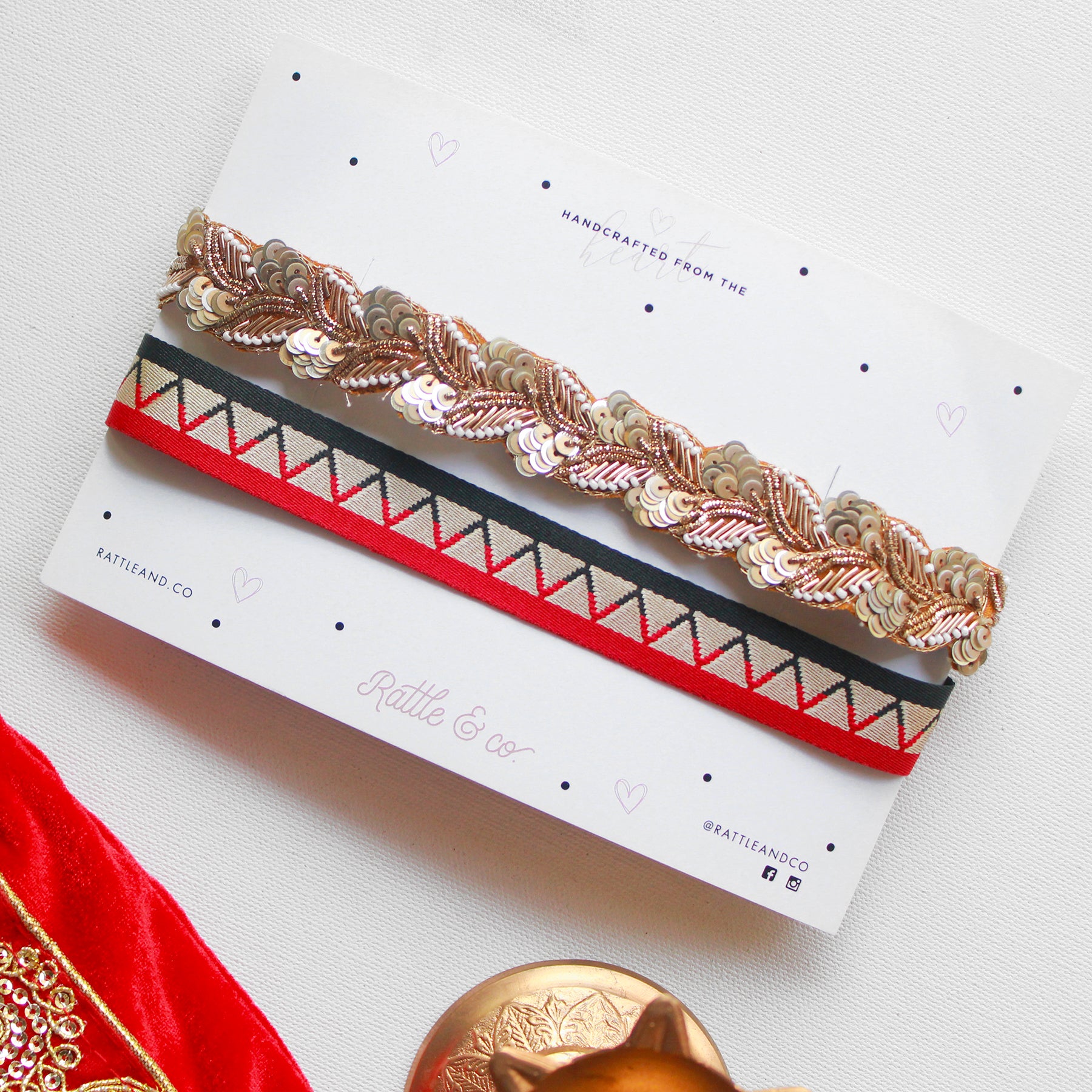 Raat Ki Rani - Set of 2 Headbands