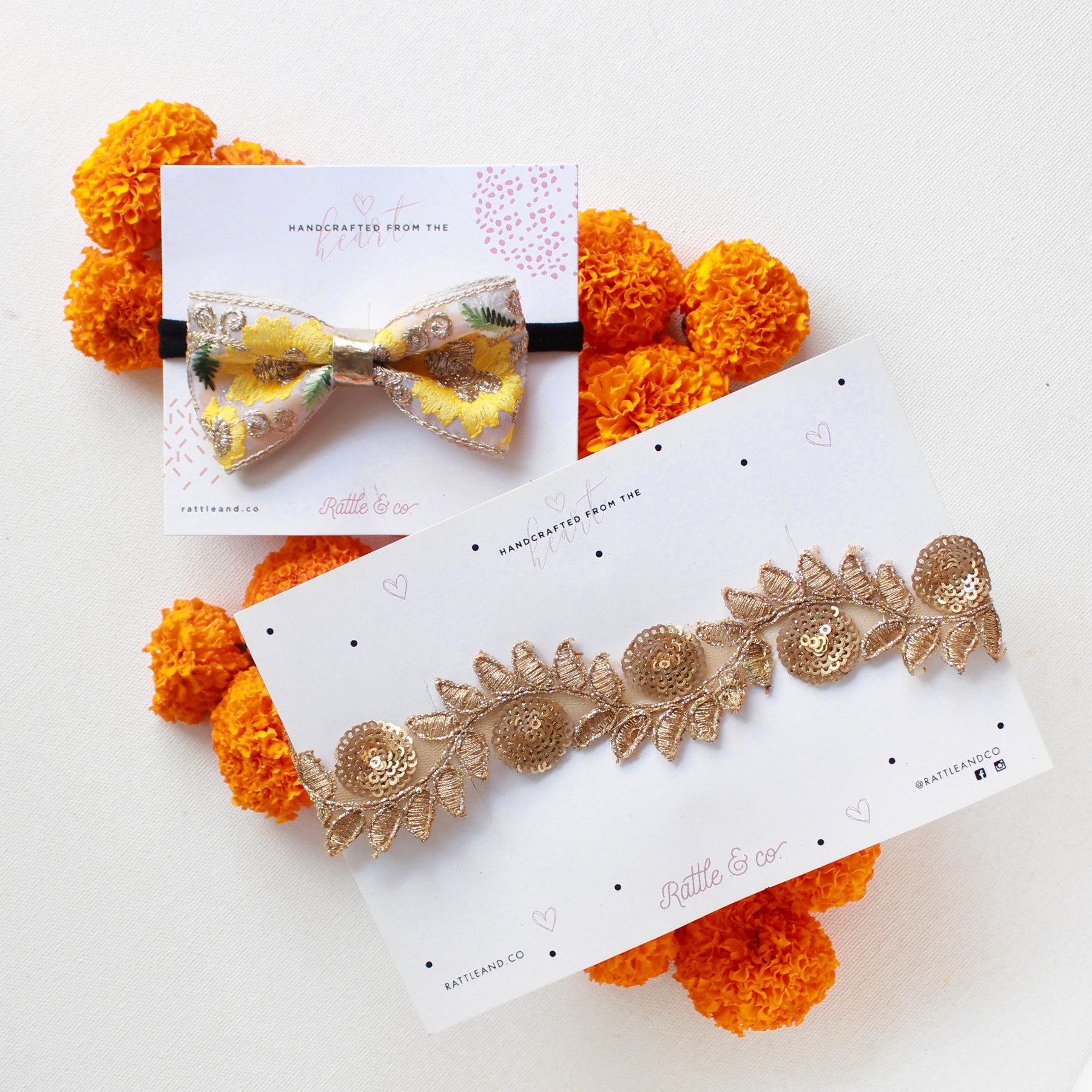 Amaltas - Set of 2 Headbands