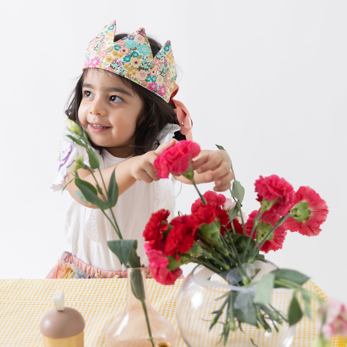 Eat More Cake Reversible Crown