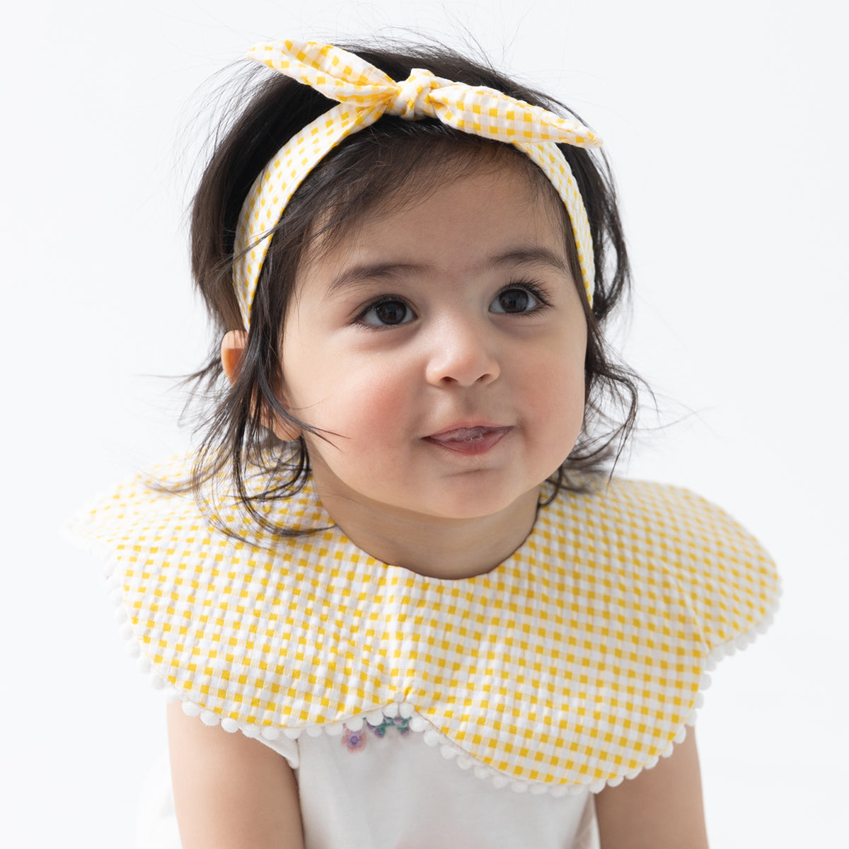 Picnic Party 2 Bibs + Bow Set