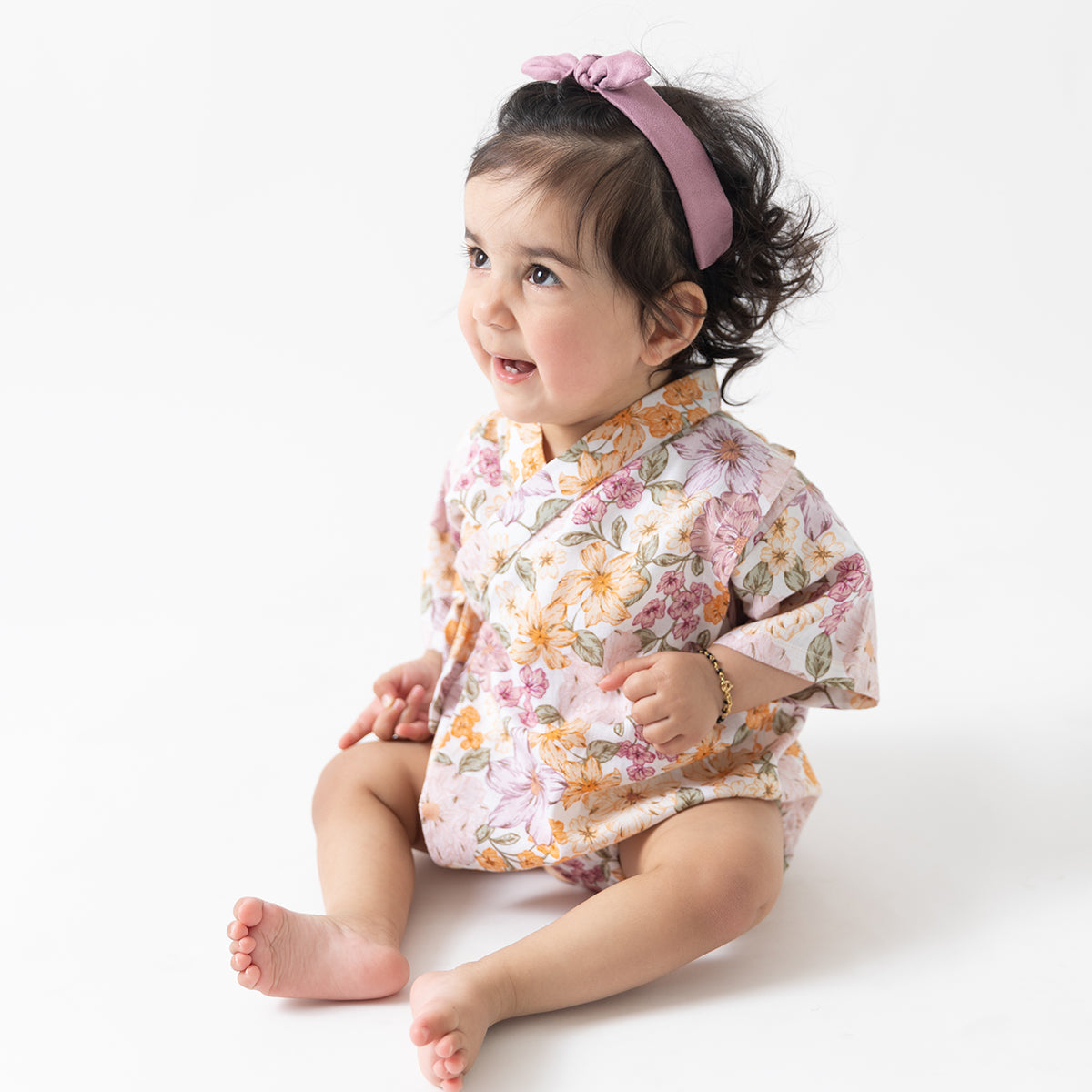 Happy Hi Kimono Onesie