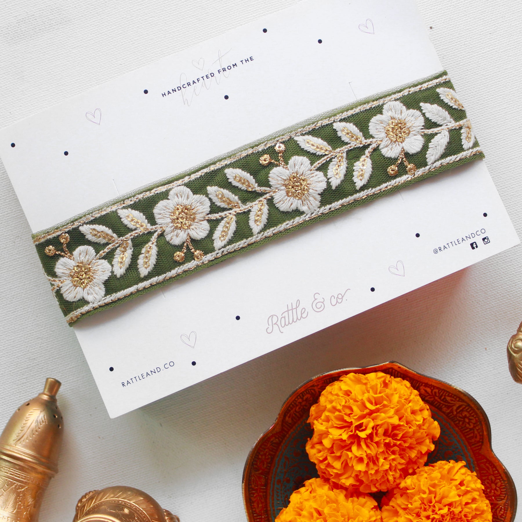 Nargis - Set of 2 Headbands
