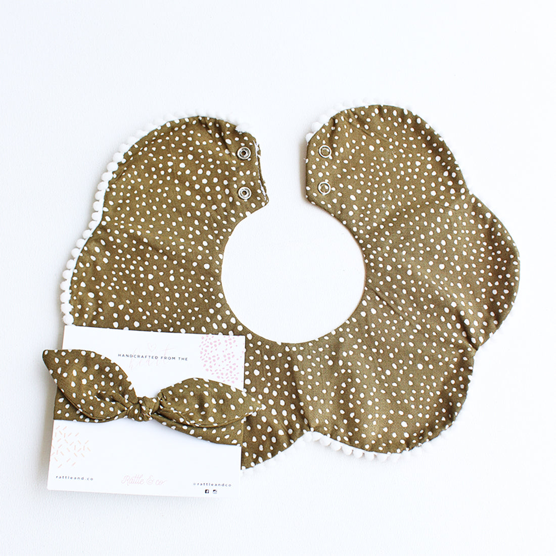 Summer Safari 2 Bibs + Bow Set