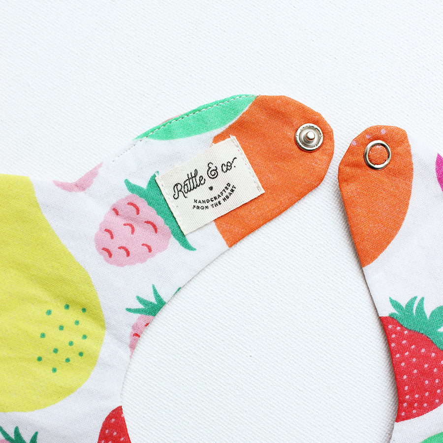 Grapeful Day Bib + Bow Set