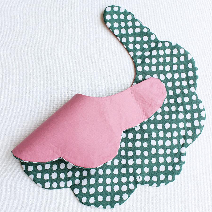 Watermelon Whirl 2 Bibs + Bow Set