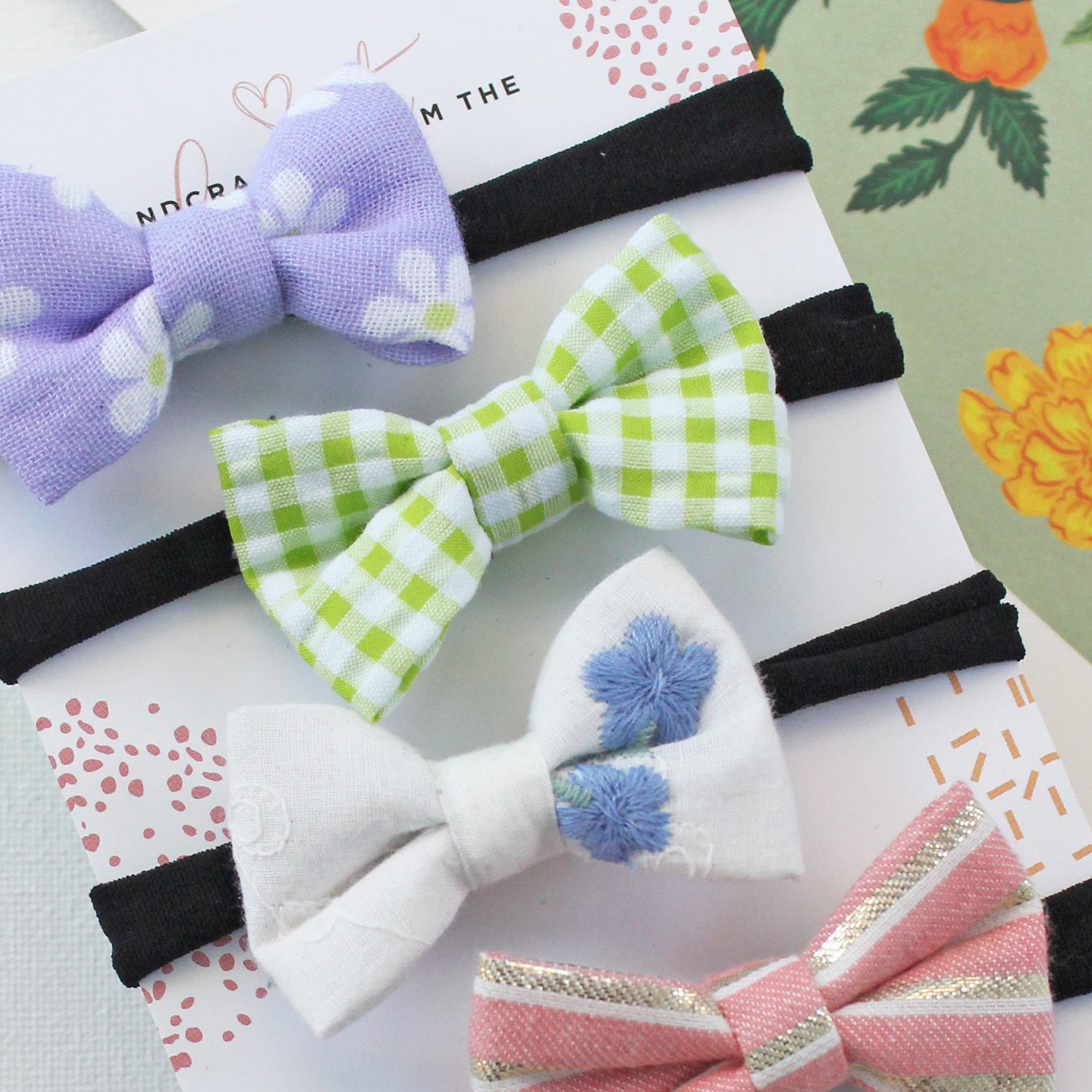 Dreaming Daisies - Set of 5 headbands