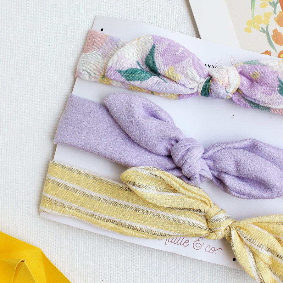 Cotton Candy Clouds - Set of 3 Headbands