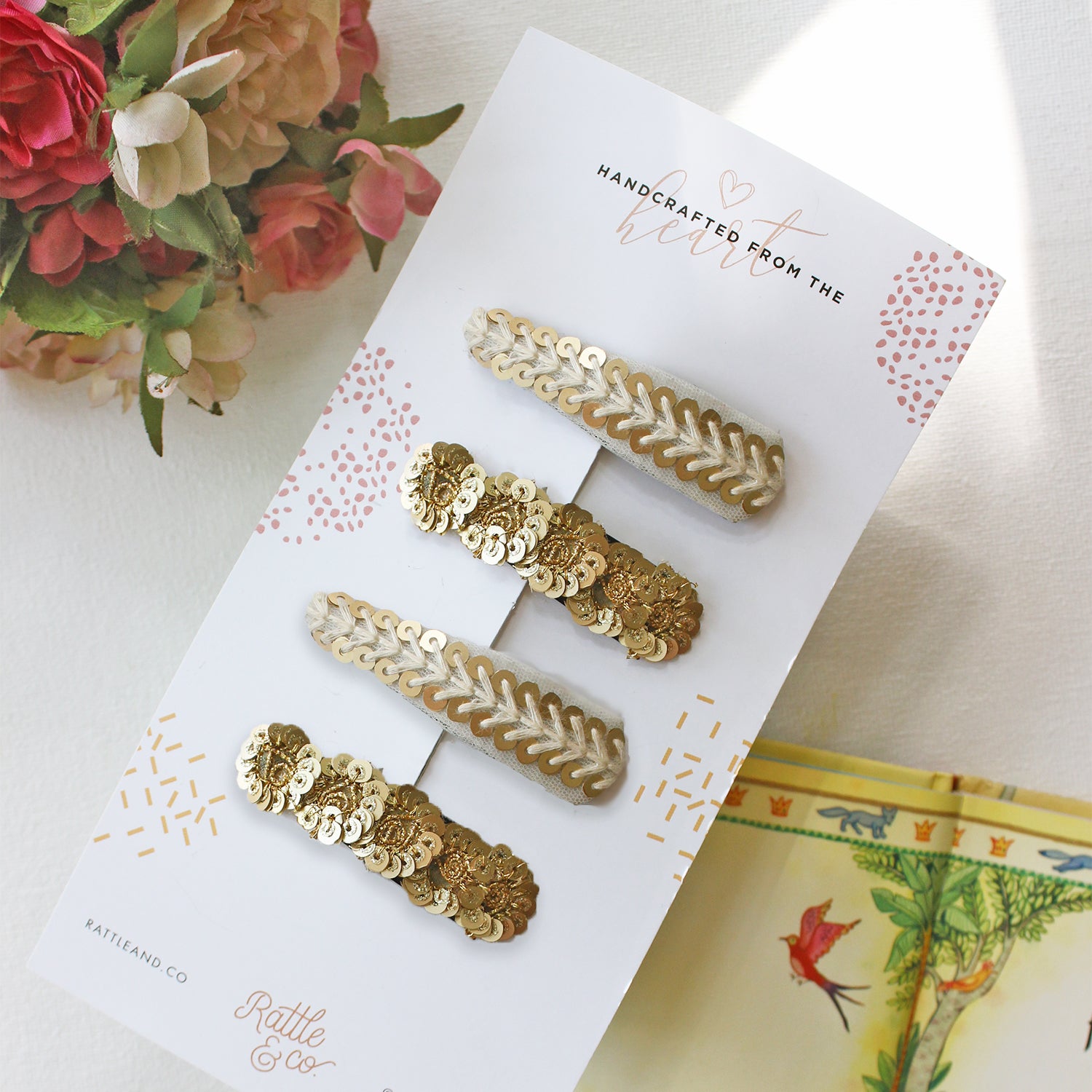 Genda Phool - Set Of 4 Clips