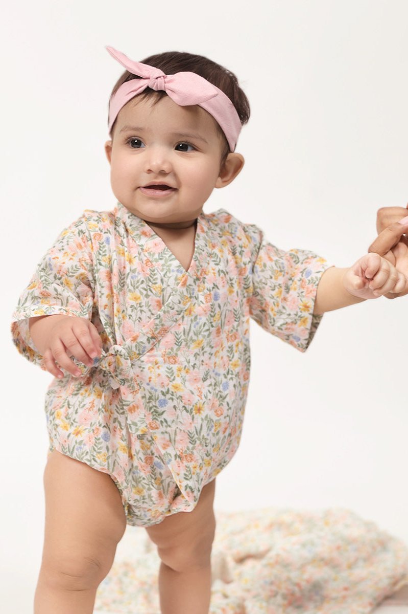 Kimono baby onesie sale