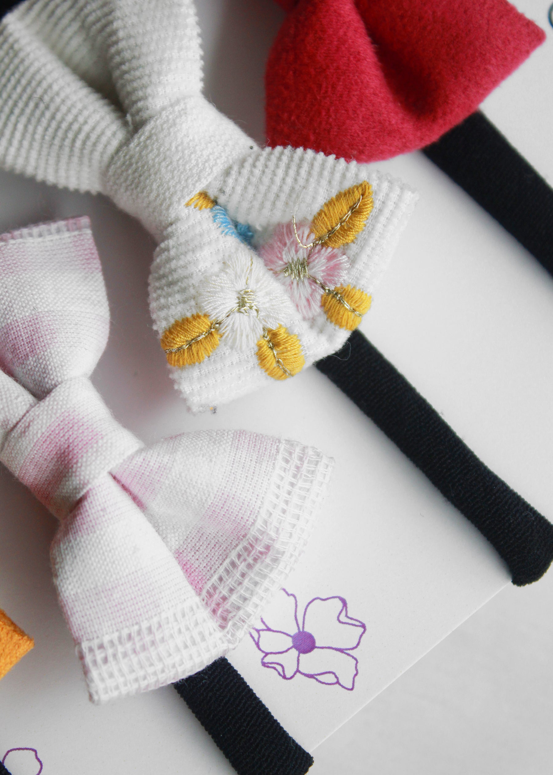 Dreamgirl Set of 5 Mini Bows