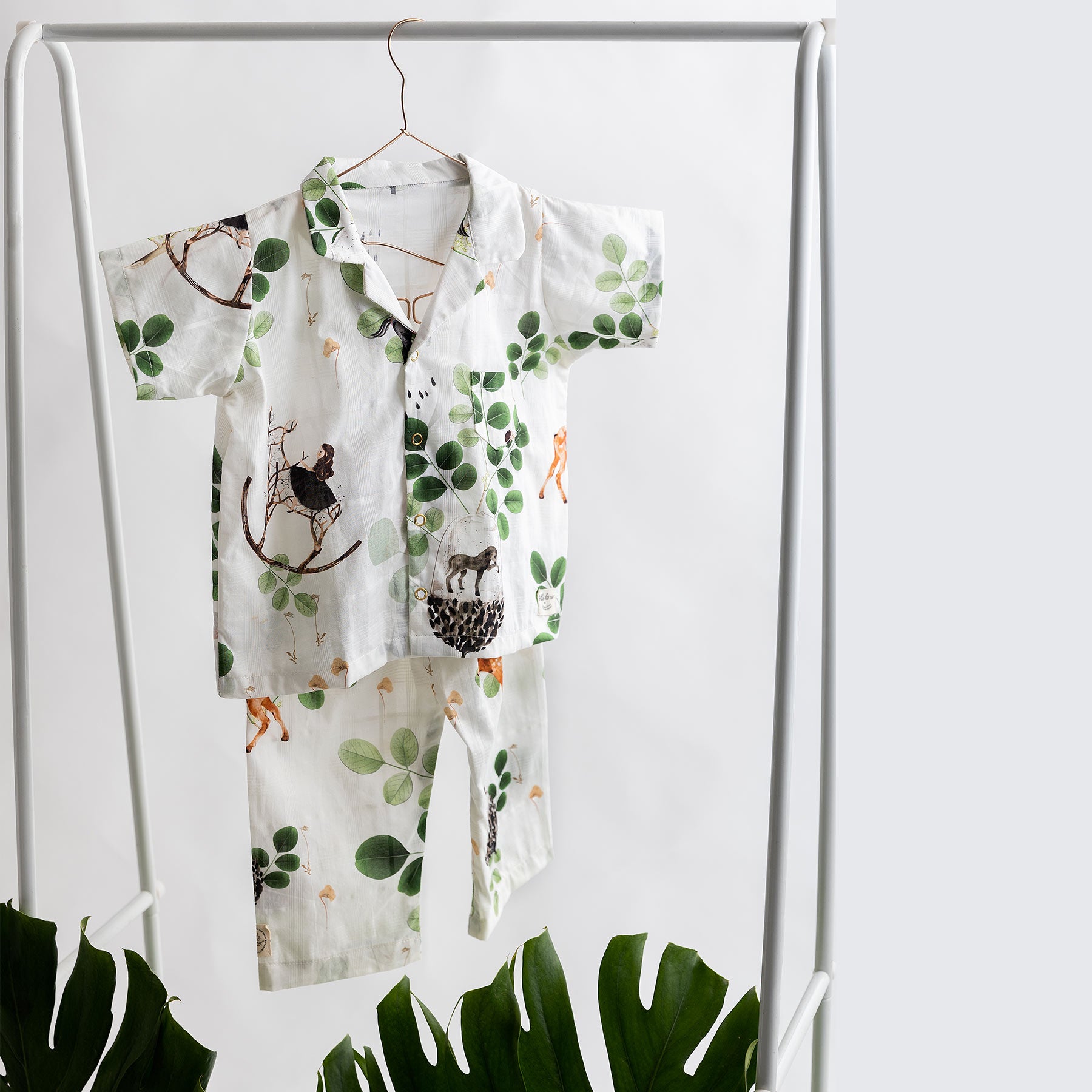 Oh Deer Me Half Sleeve Co-ord Set