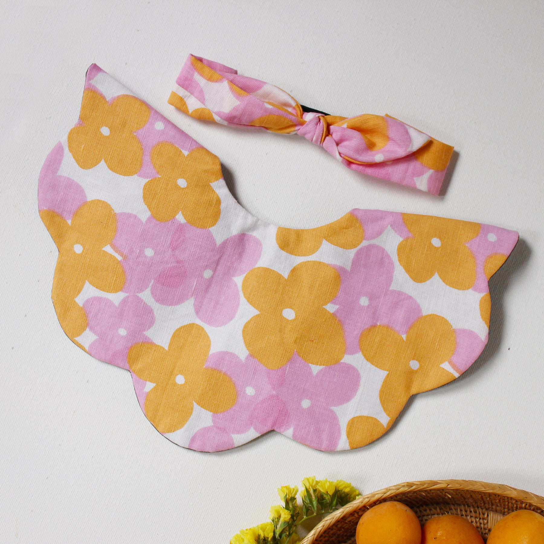 Happy Like A Fool - Bib + Bow Set
