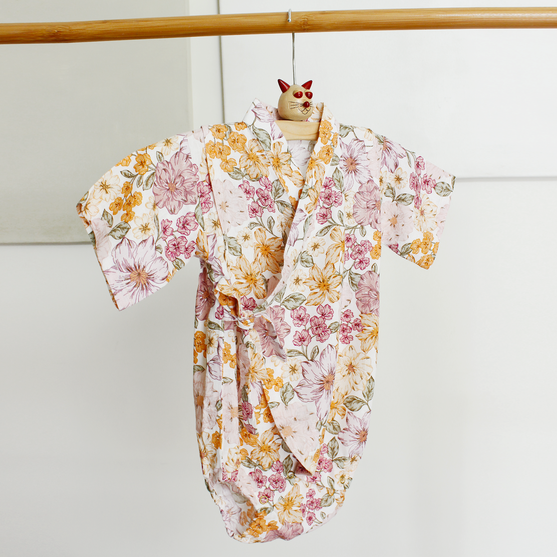 Happy Hi Kimono Onesie