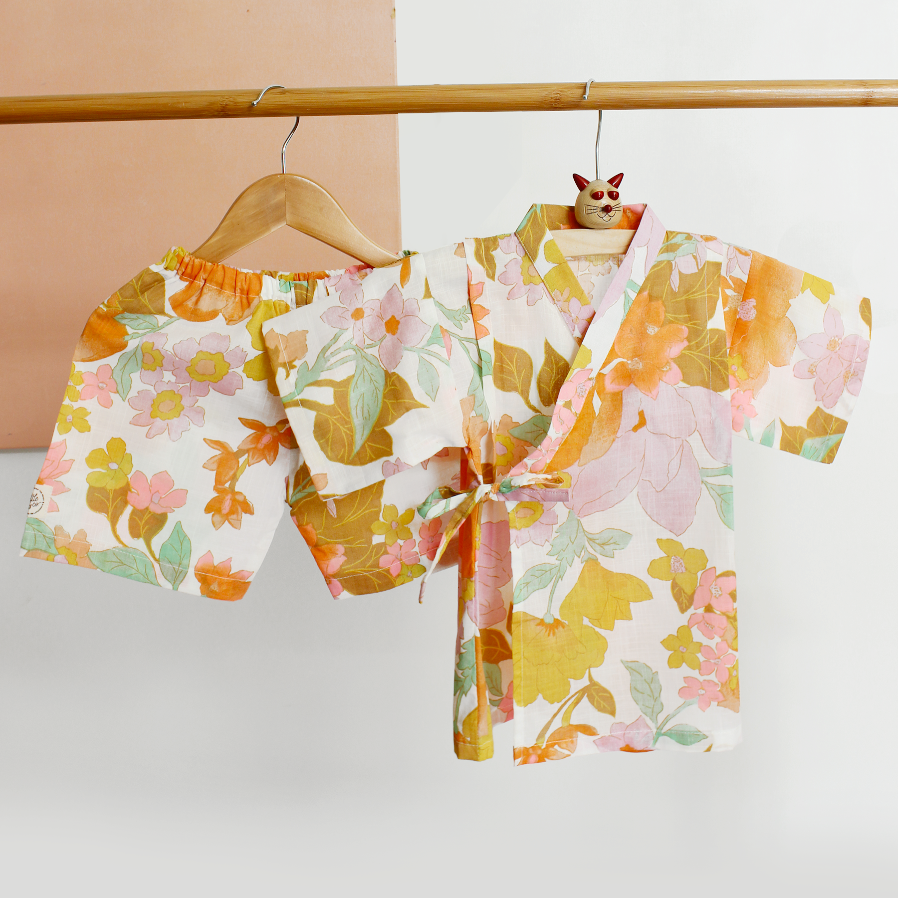 Tutti Frutti Kimono Shorts Set