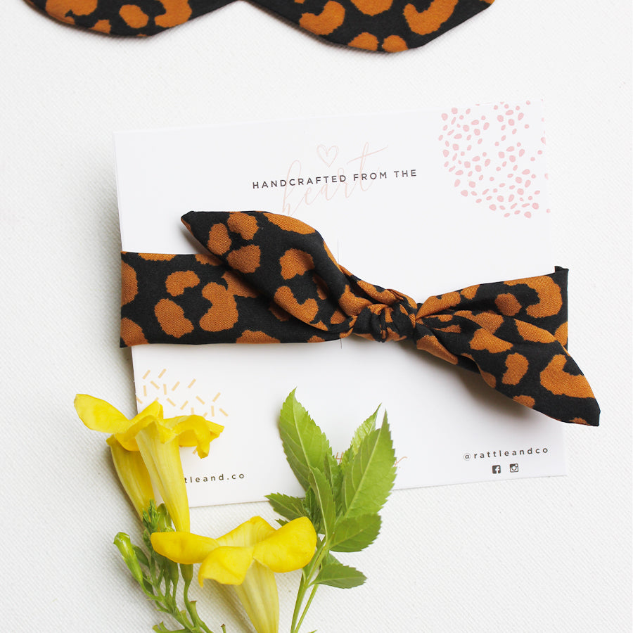 Keep Your Head Up - Bib + Bow Set
