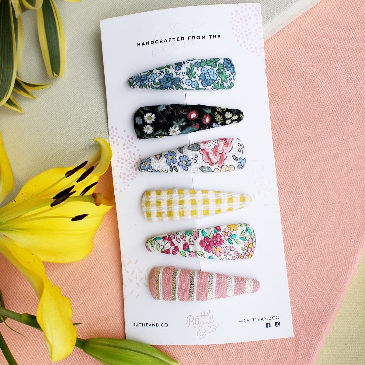 Backyard Bunnies - Set Of 6 Tic Tacs