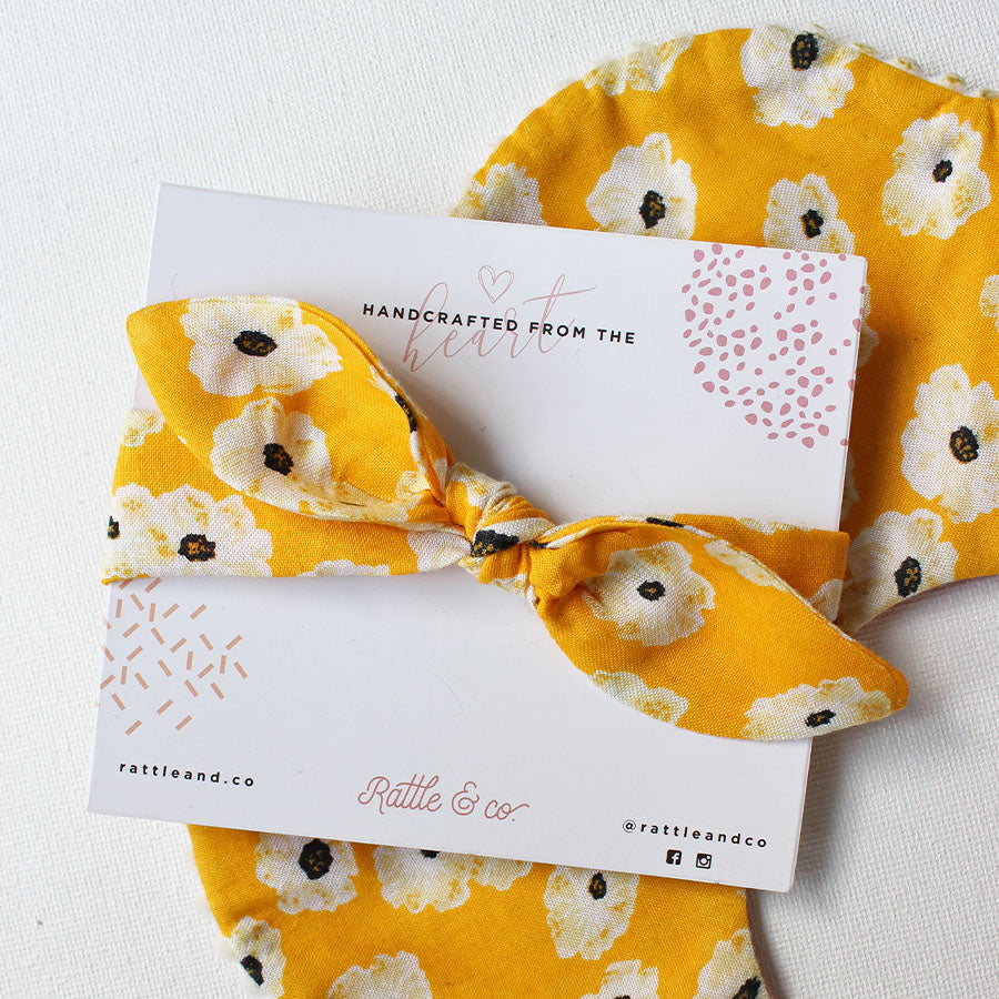 Poolside Fries Bib + Bow Set
