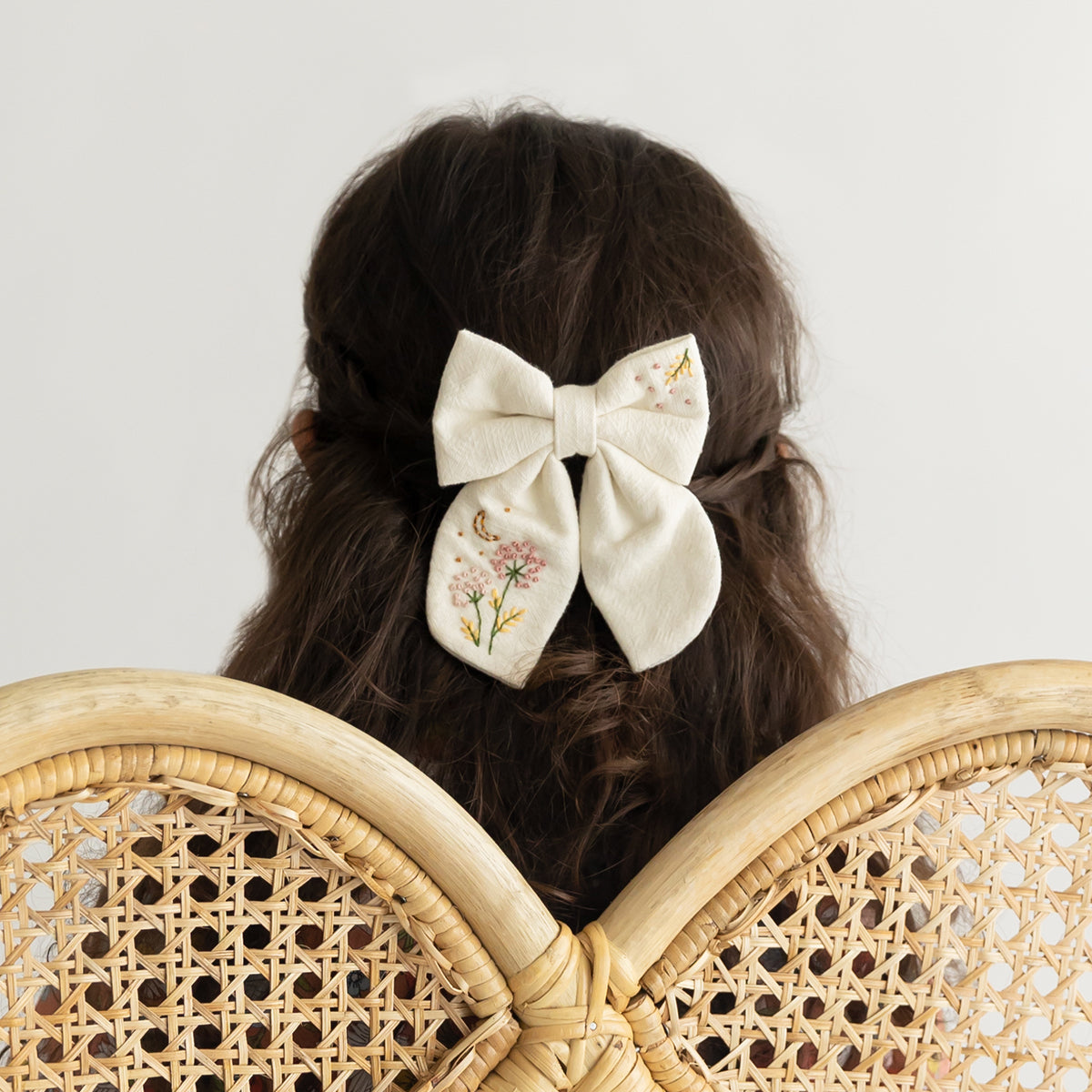 Dragonfly In The Sky - Set Of 2 Embroidered Bows