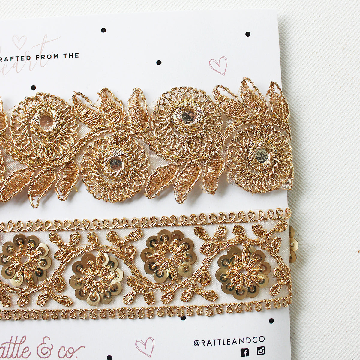 Growing Golden - Set of 2 Headbands