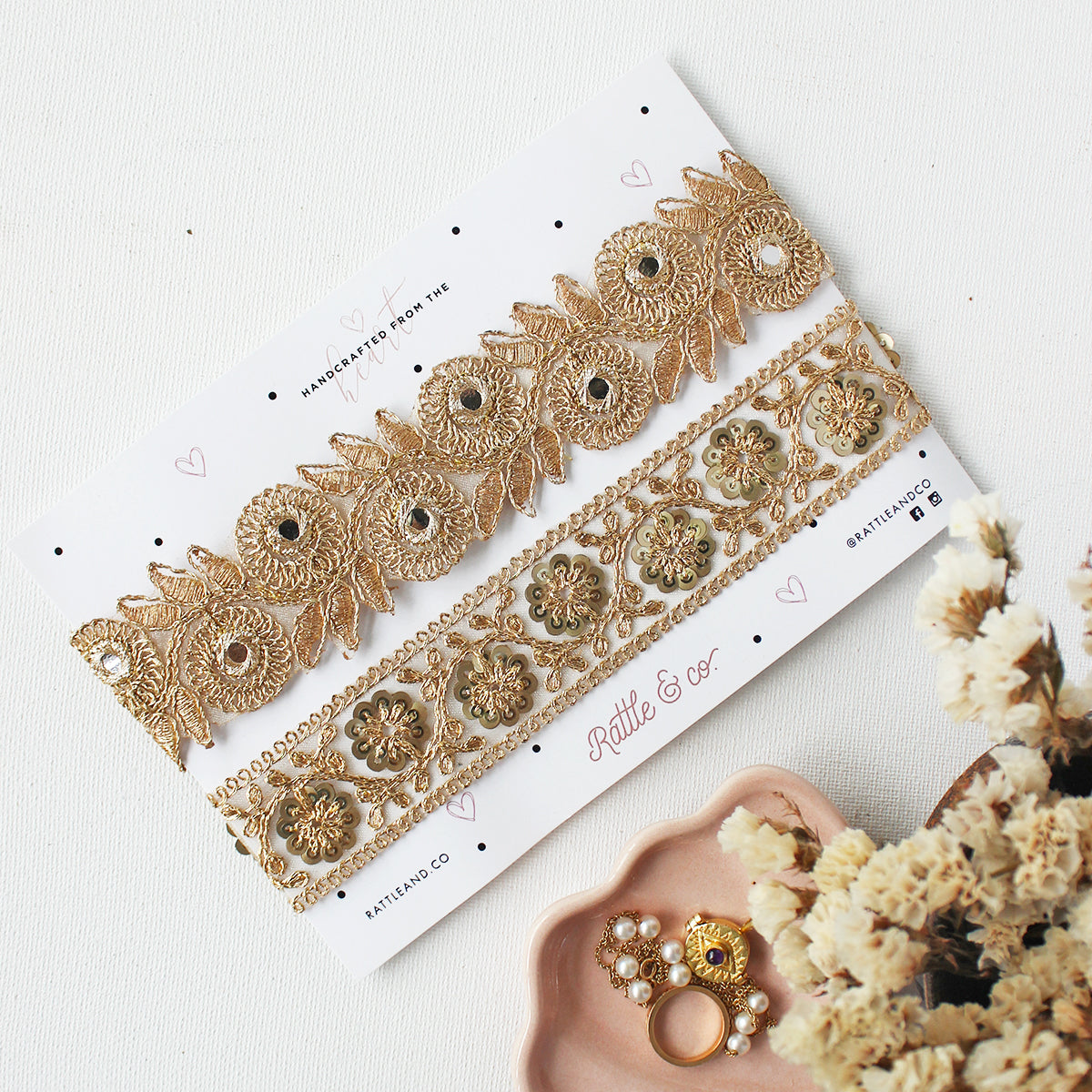 Growing Golden - Set of 2 Headbands