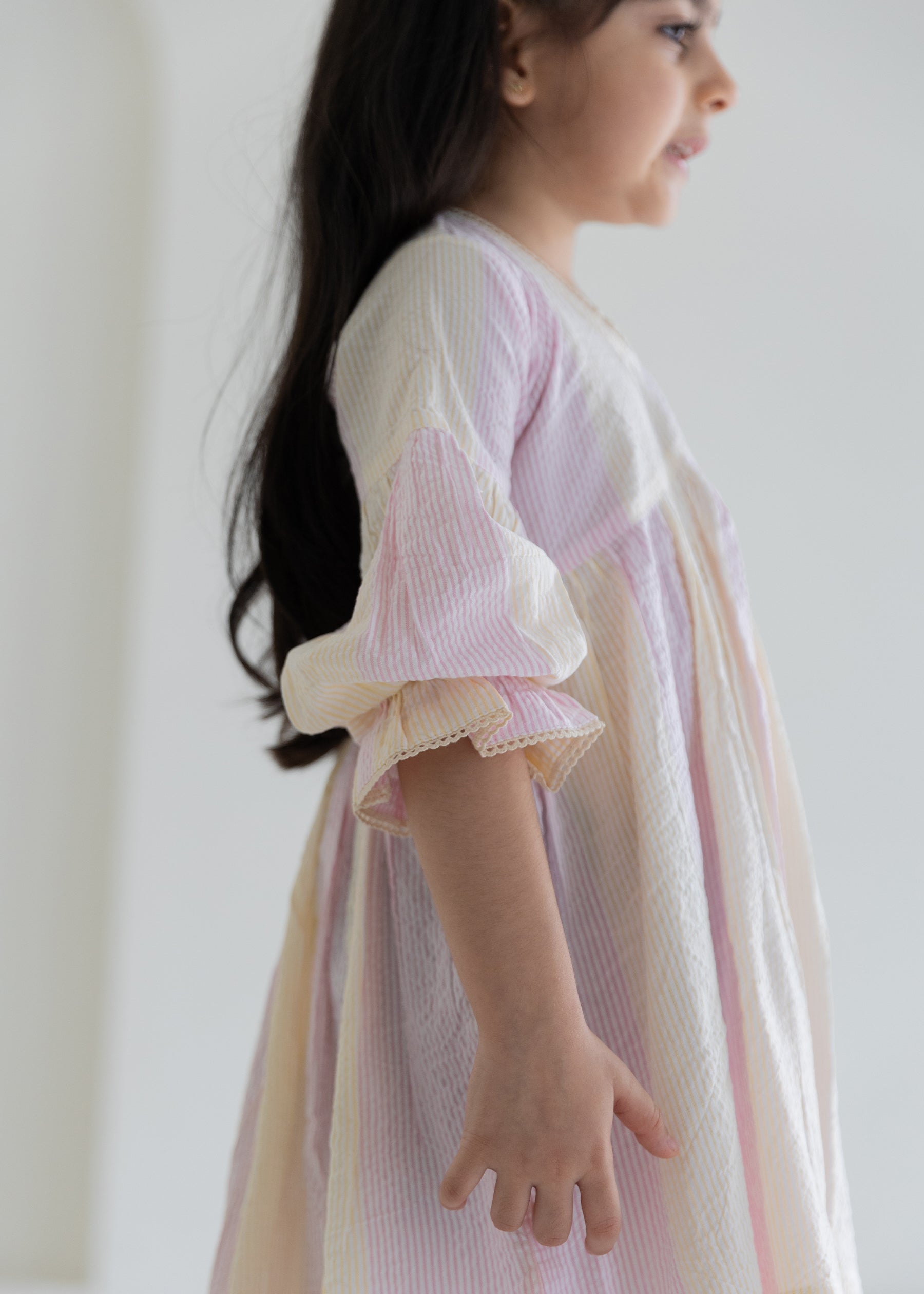 Sunbeams Dance Back Cutout Dress