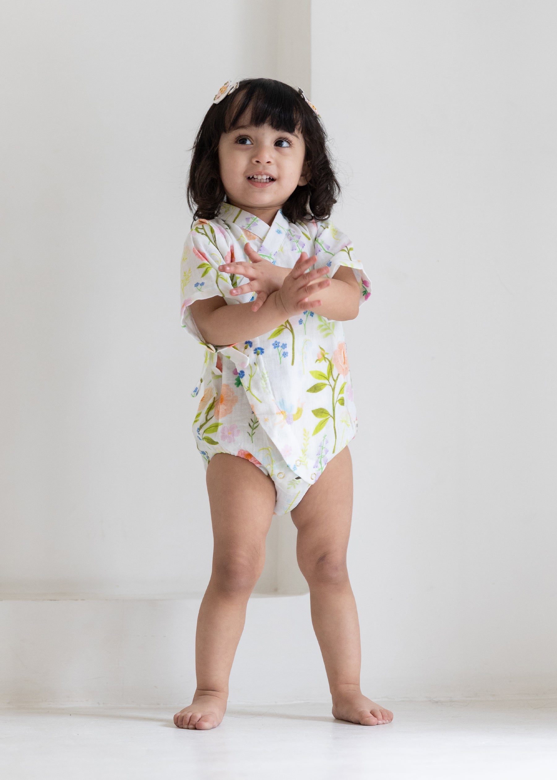 My Magic Beans Kimono Style Romper
