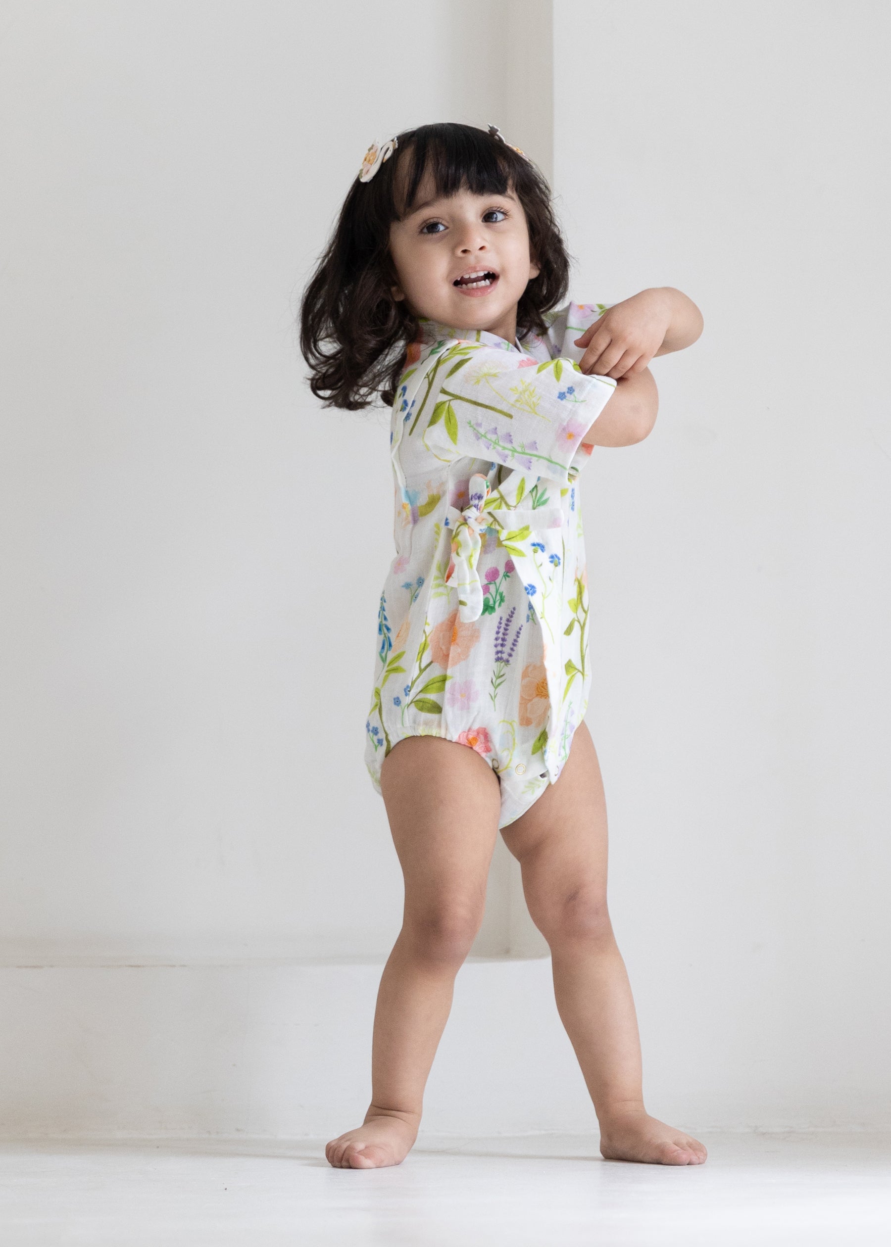 My Magic Beans Kimono Style Romper