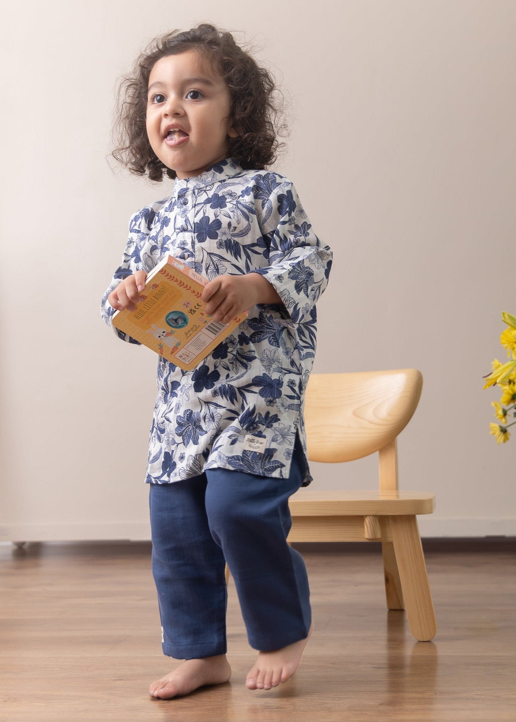 Little Boy Blue Kurta and Pajama