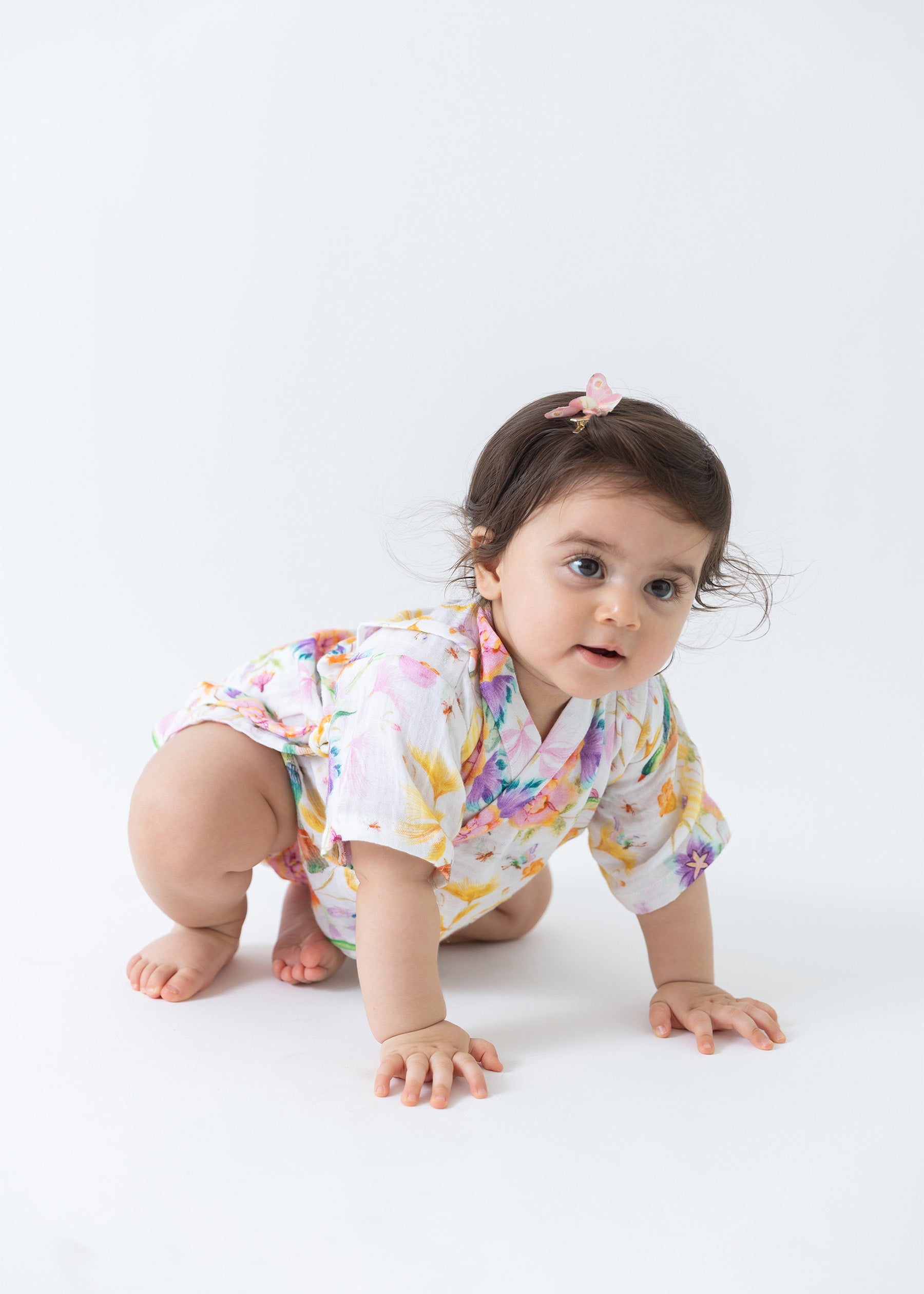 Sunshine Explorer Kimono Onesie