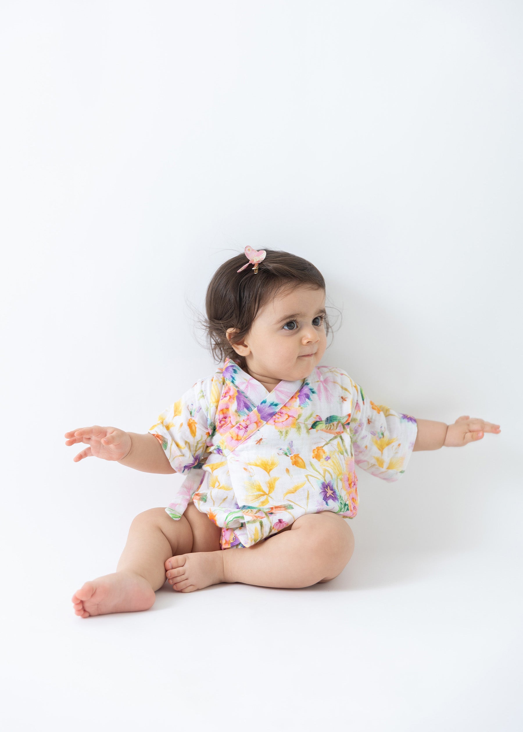 Sunshine Explorer Kimono Onesie