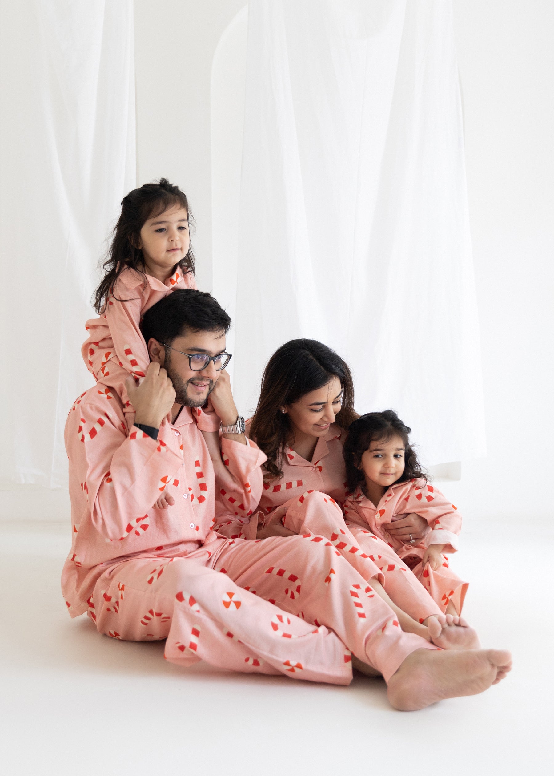 Candy Cane Winter Jammies For Women