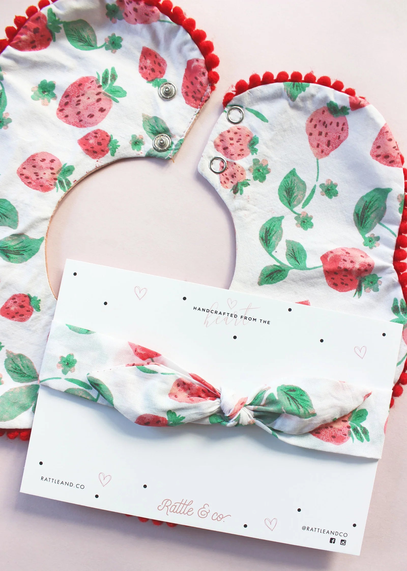 Berry Best Bib + Bow Set