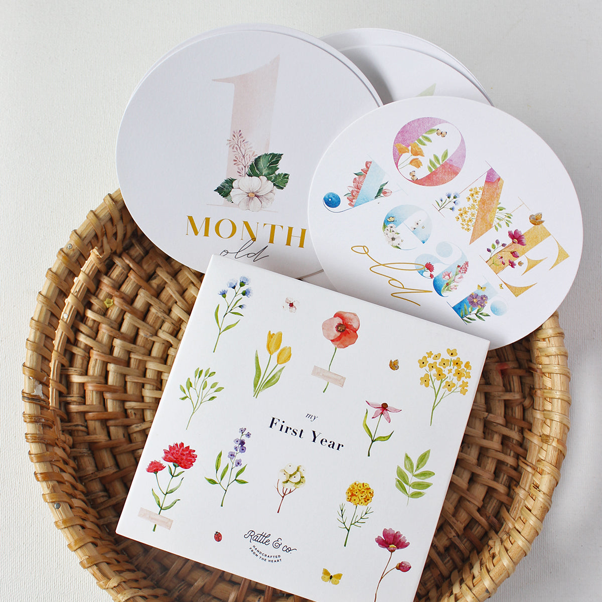 Tiny But Mighty - New Born Girl Gift Box