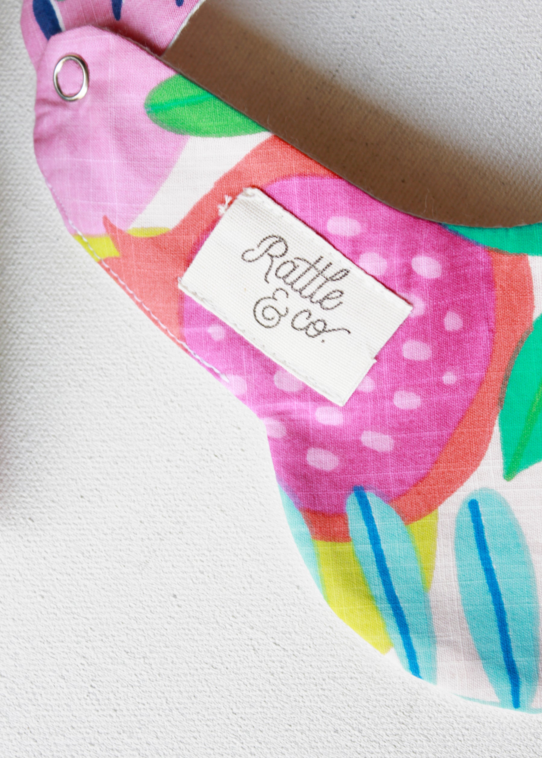 Grapeful Day Bib + Bow Set
