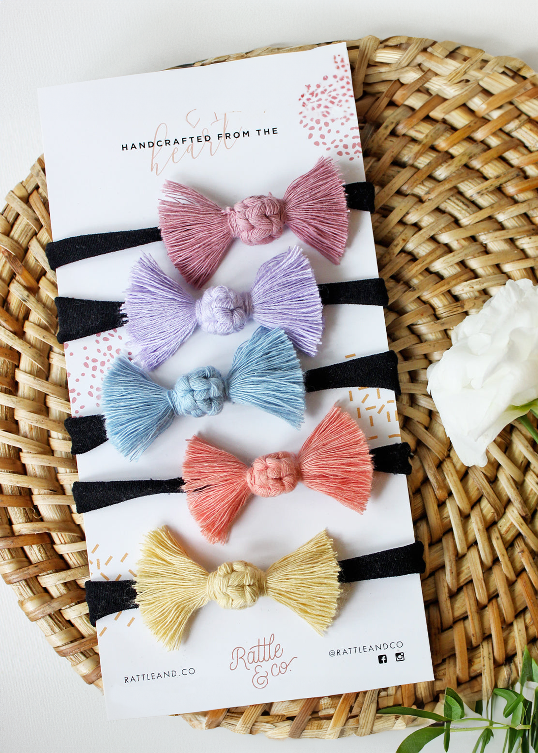 Little Sugar - Set of 5 mini headbands