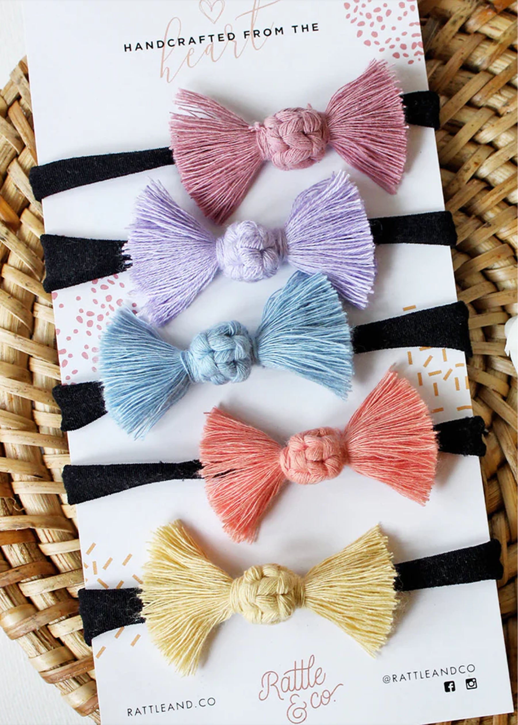 Little Sugar - Set of 5 mini headbands