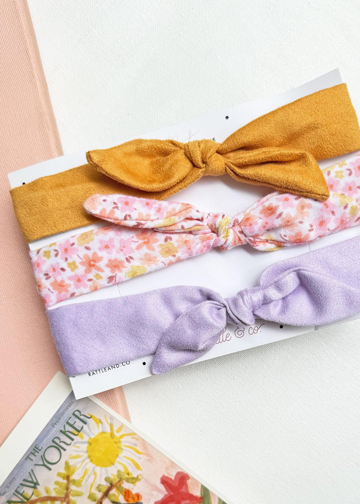 Picnic Basket - Set of 3 Hairbands
