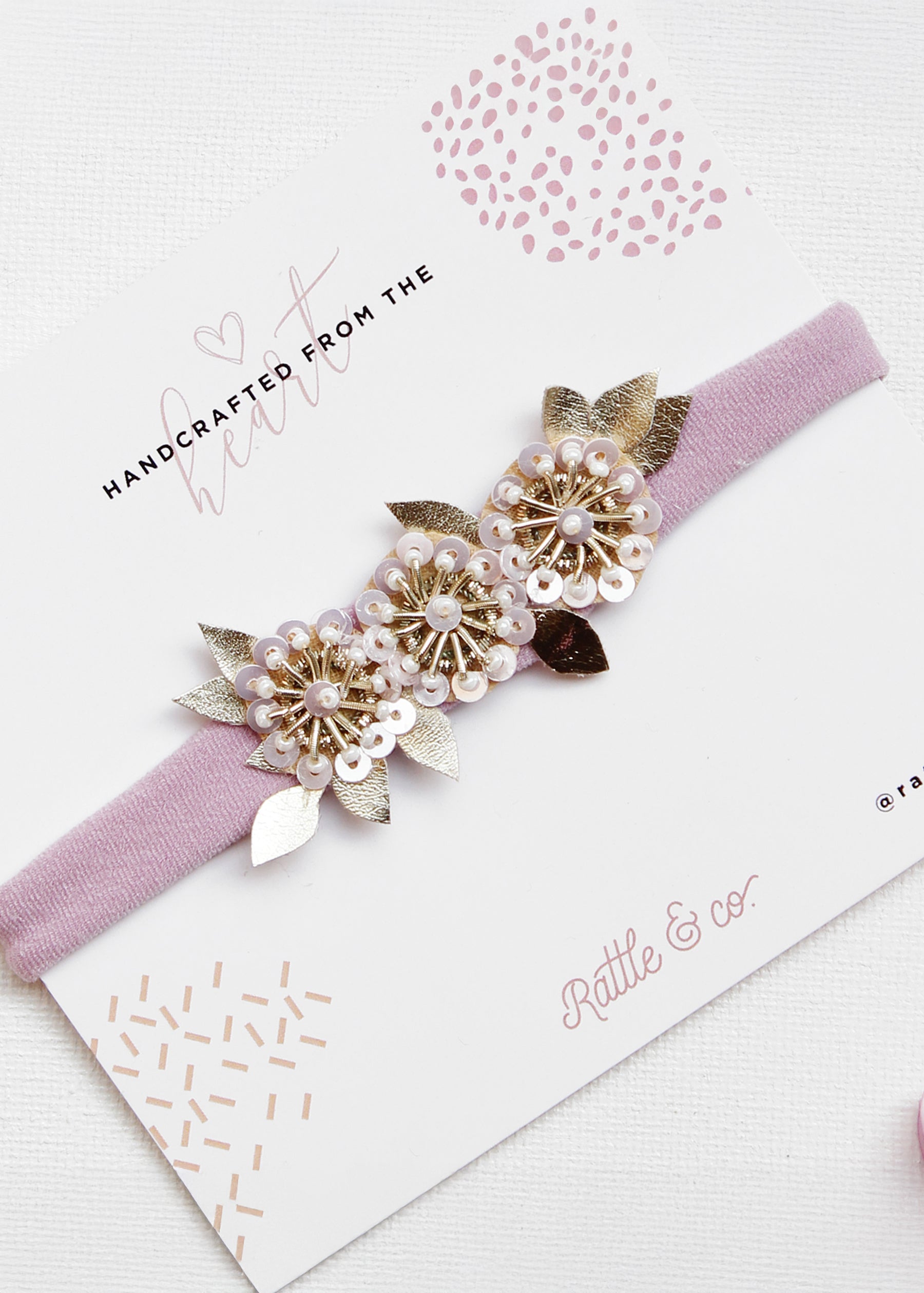 Believe In Magic - Flower Hair band