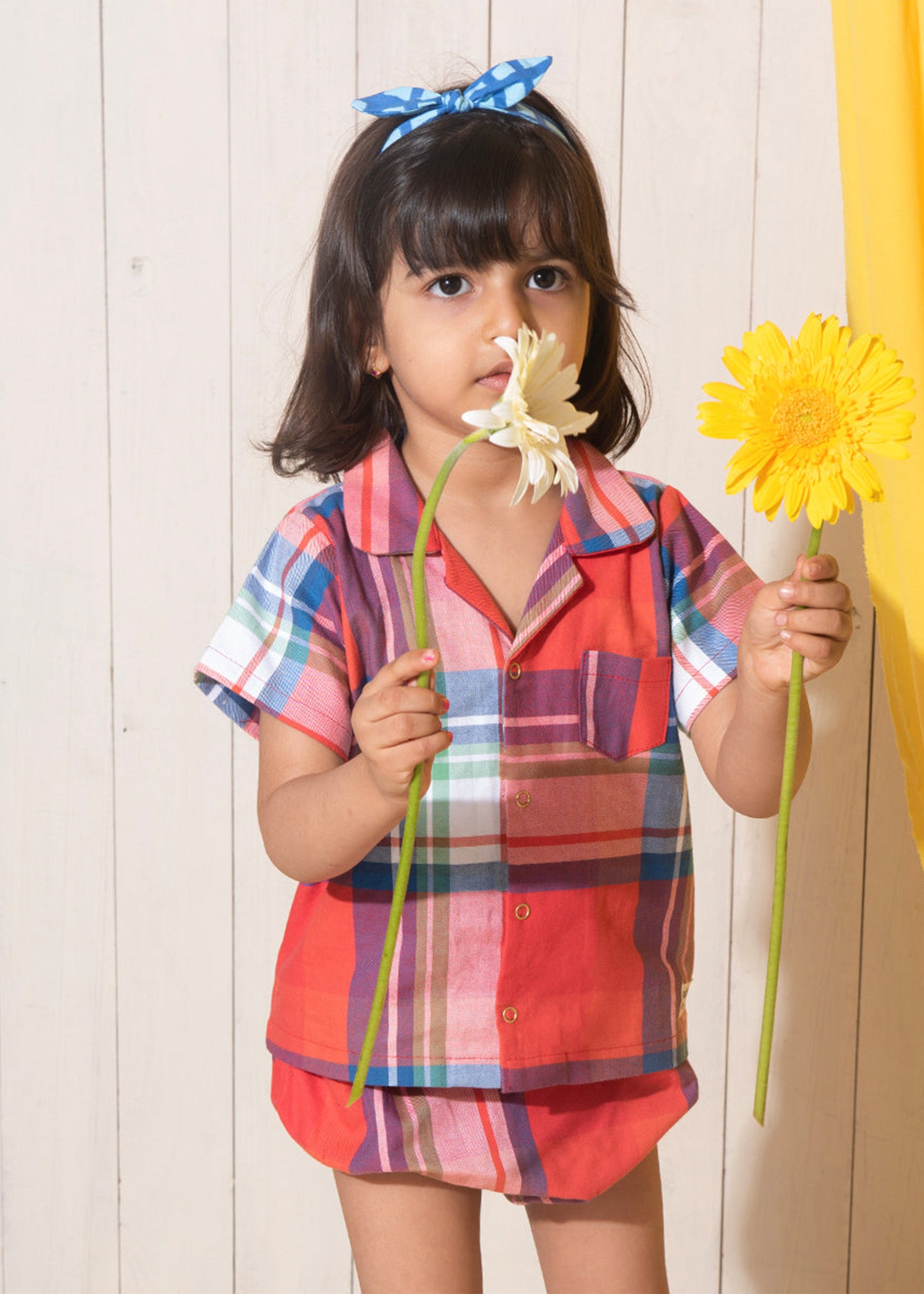 Blue Midsummer Shirt and Bloomer