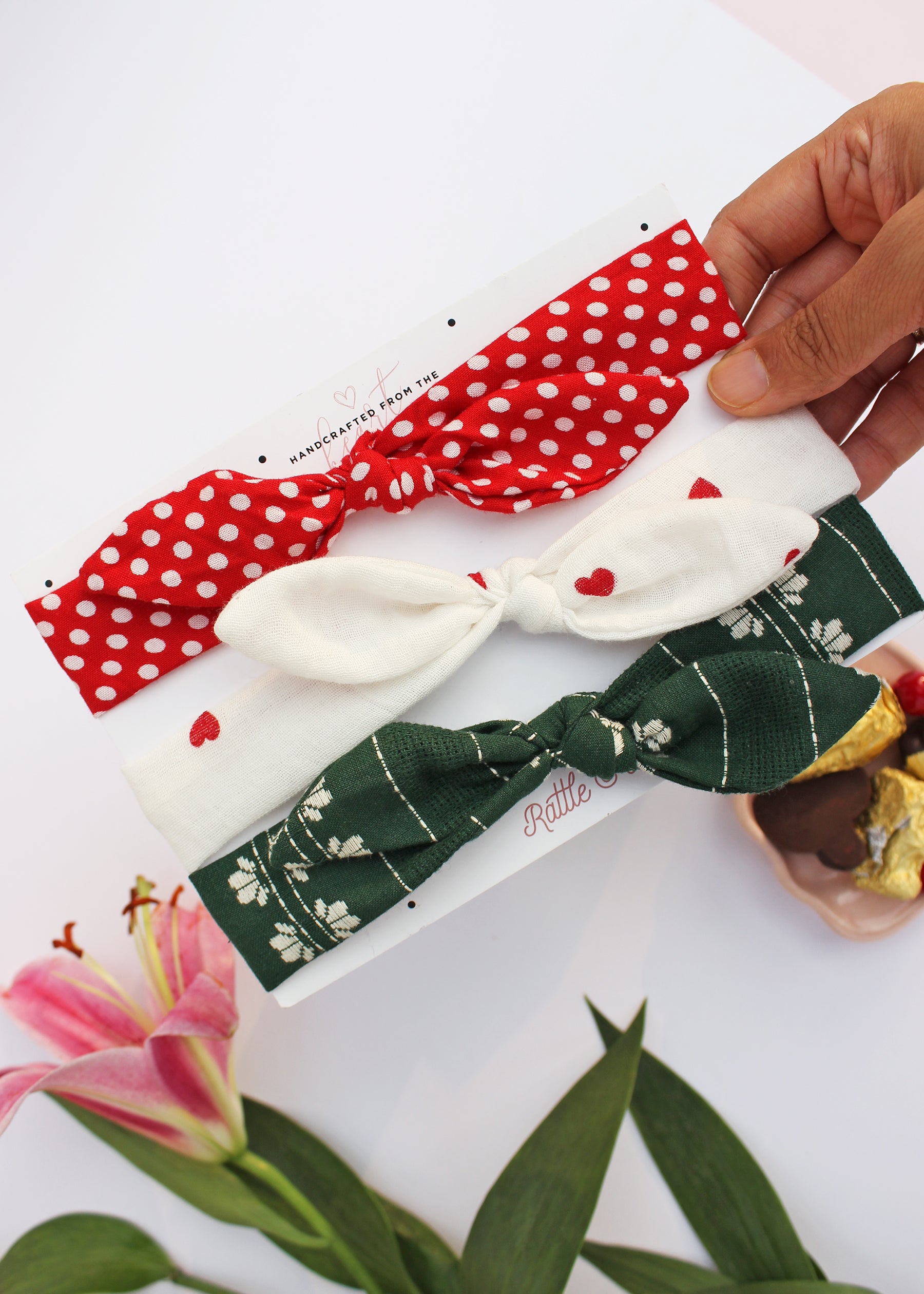 Deck The Halls - Set of 3 Headbands