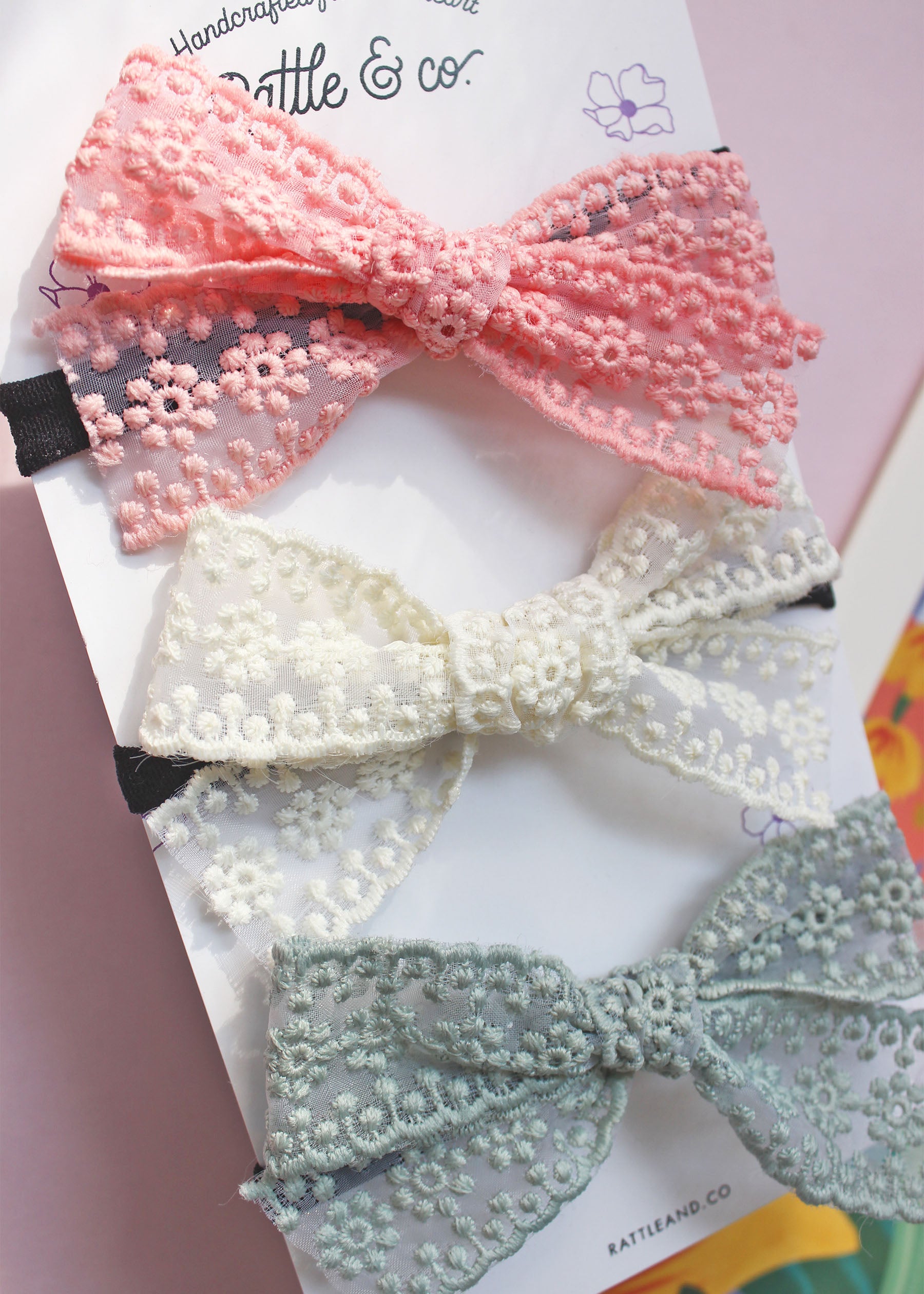 My Sweet Hearts - Set of 3 Headbands