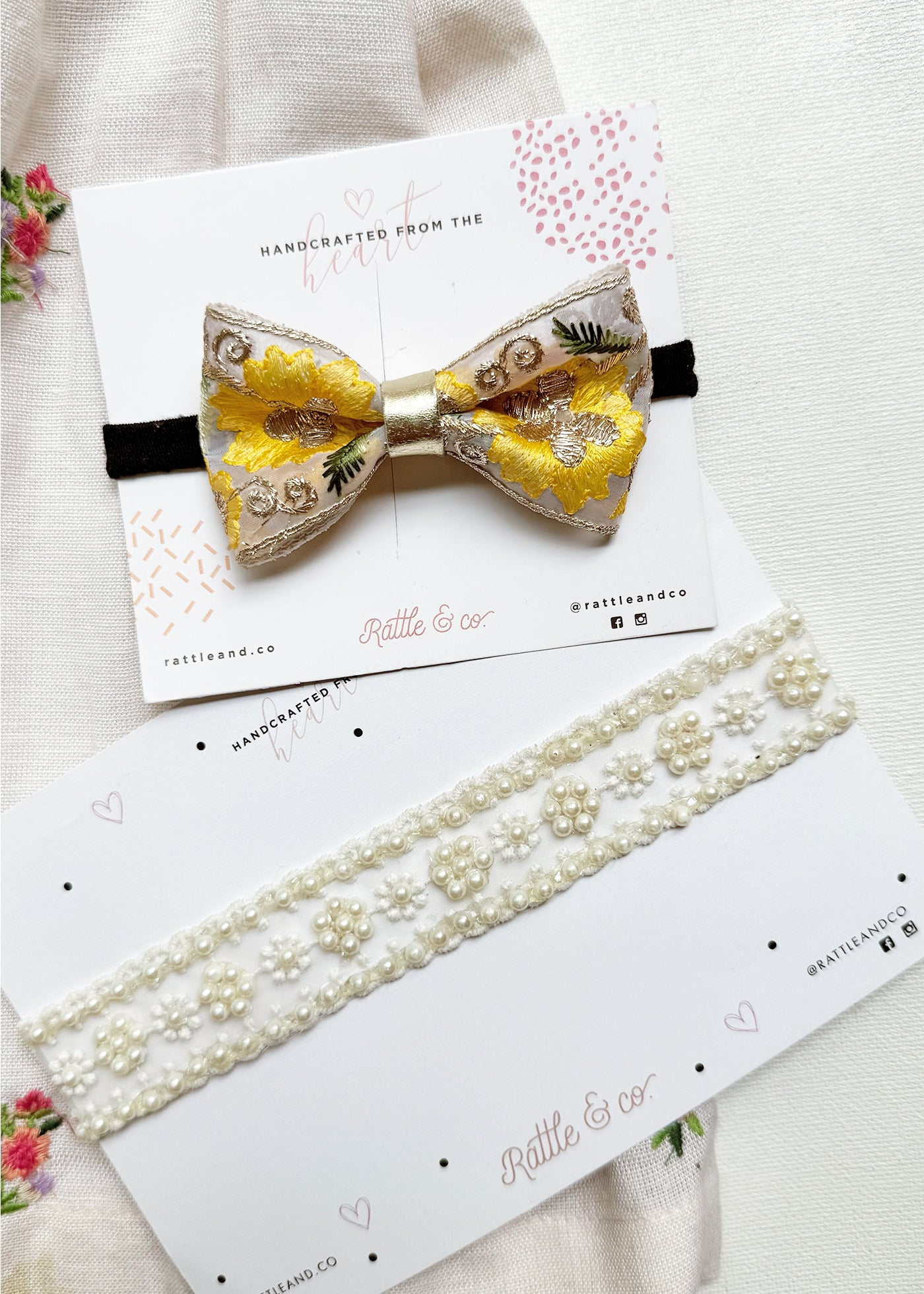 Amaltas - Set of 2 Headbands