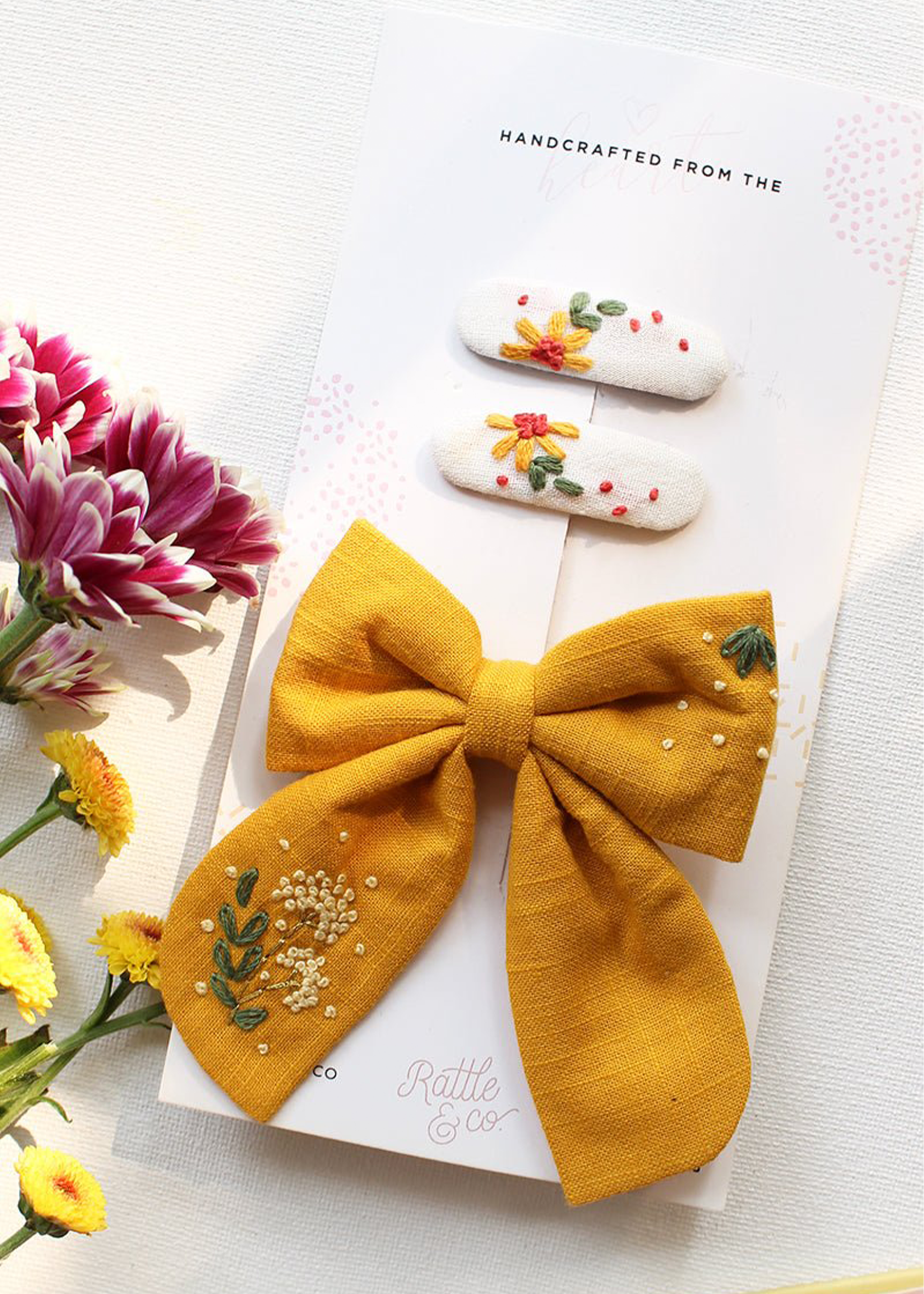 Marigold - Set Of 3 Clips