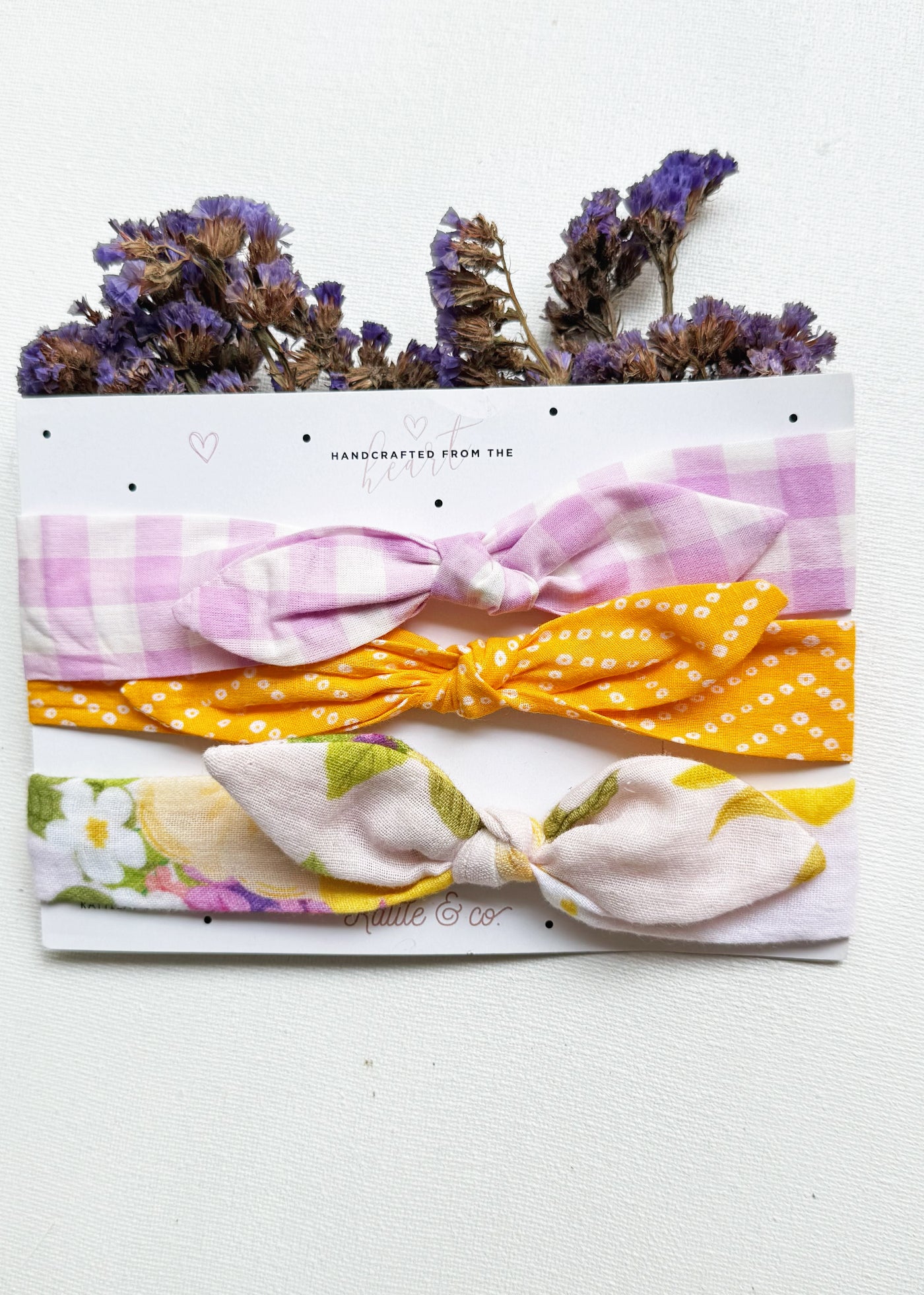 Peach Pear - Set of 3 Hairbands